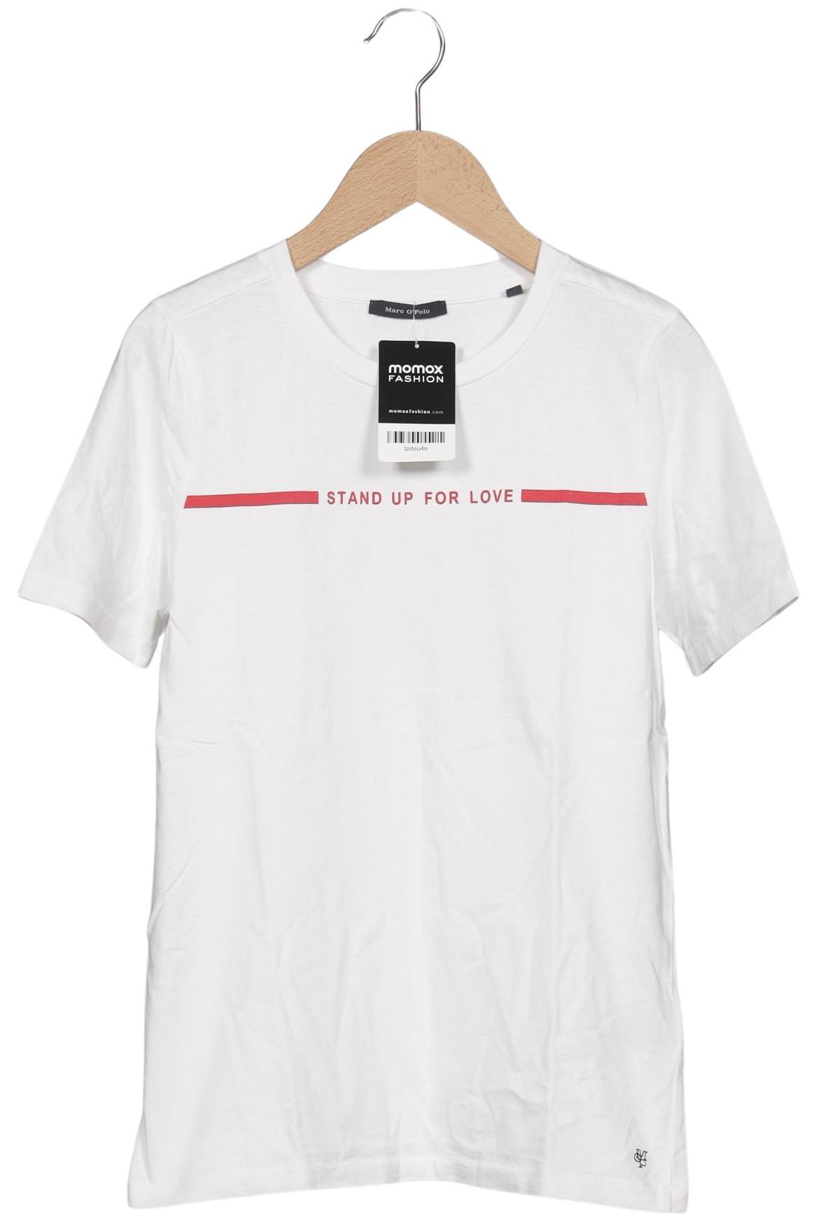 

Marc O Polo Damen T-Shirt, weiß, Gr. 34