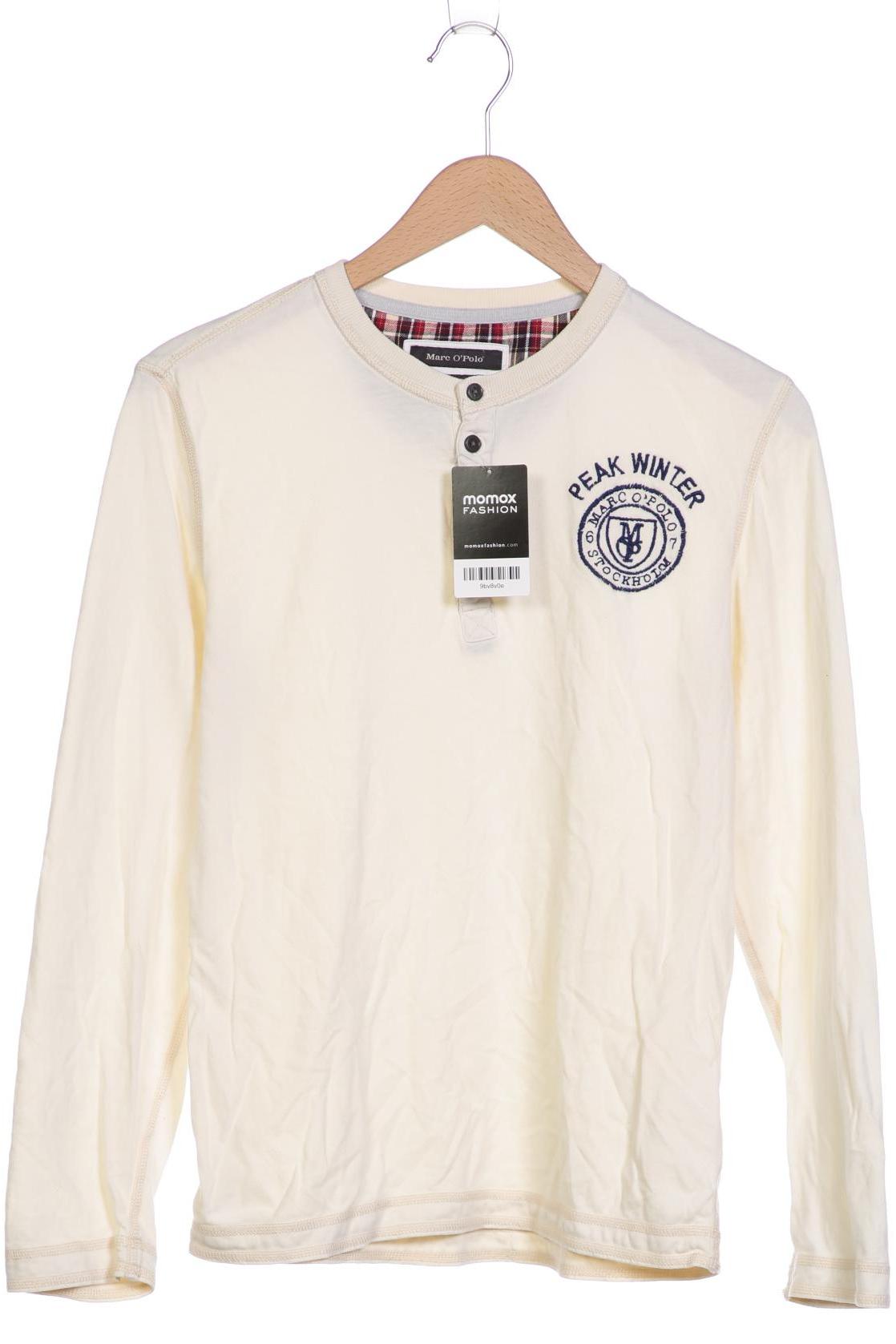 

Marc O Polo Herren Langarmshirt, cremeweiß