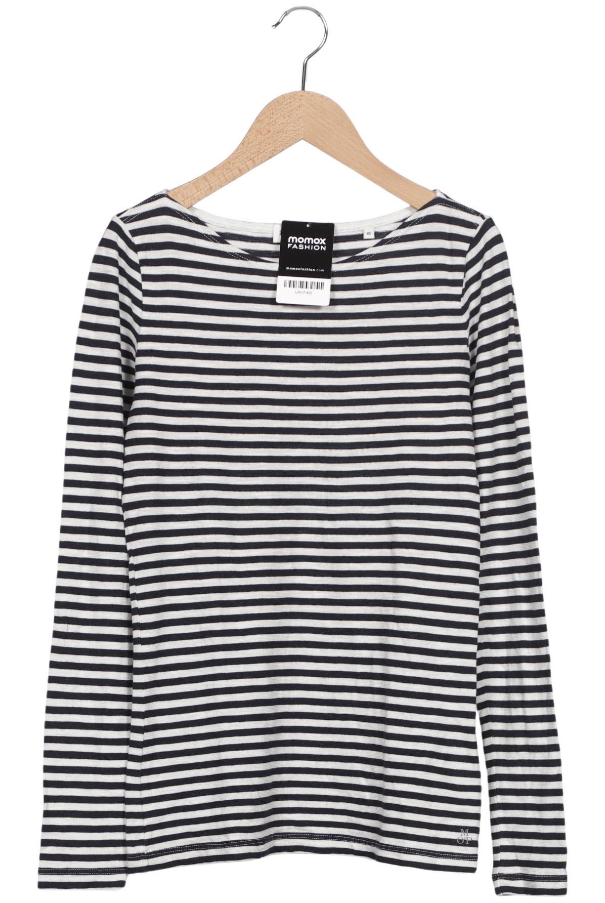 

Marc O Polo Damen Langarmshirt, marineblau, Gr. 34