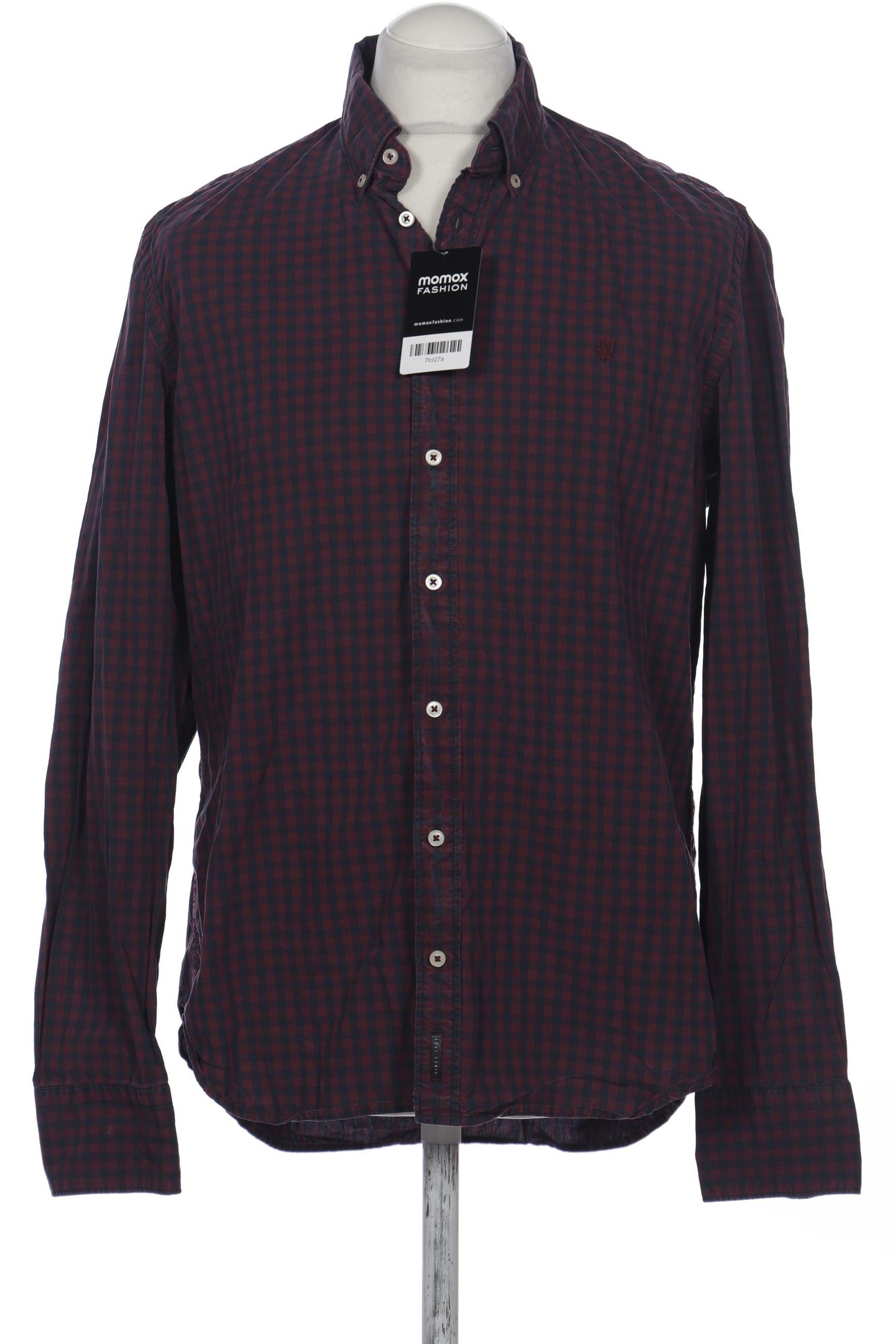 

Marc O Polo Herren Hemd, bordeaux, Gr. 52