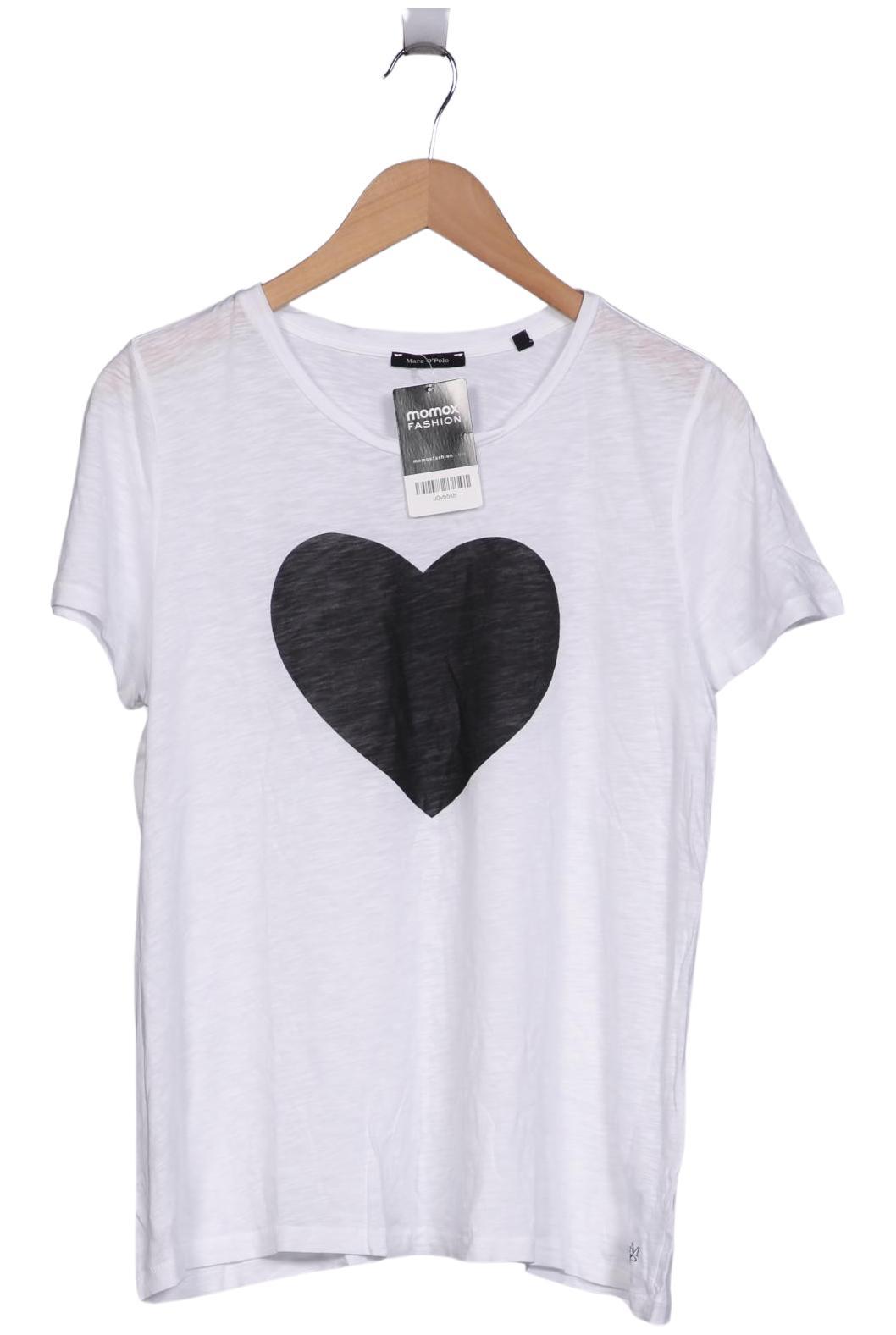 

Marc O Polo Damen T-Shirt, weiß, Gr. 36