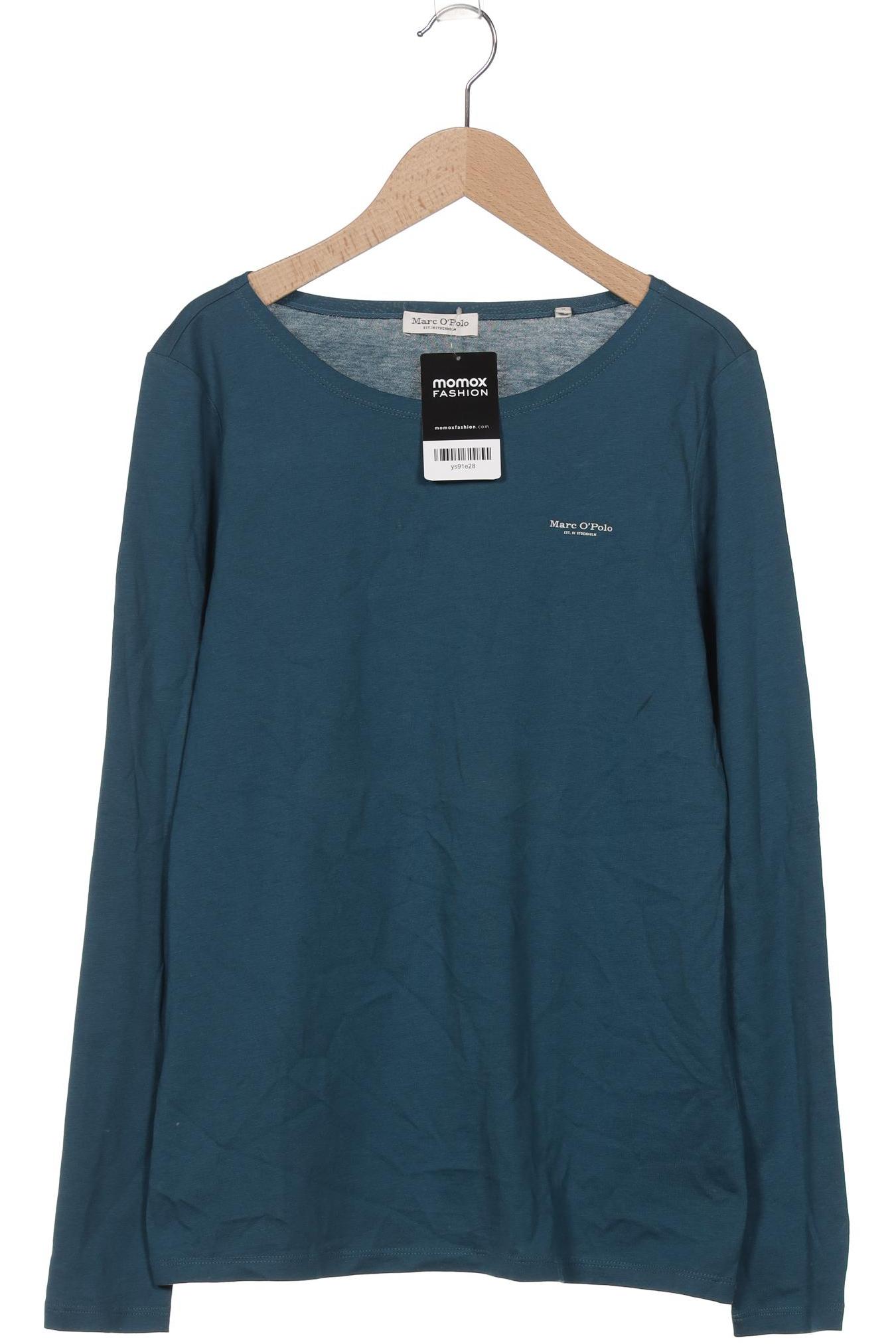 

Marc O Polo Damen Langarmshirt, türkis, Gr. 38