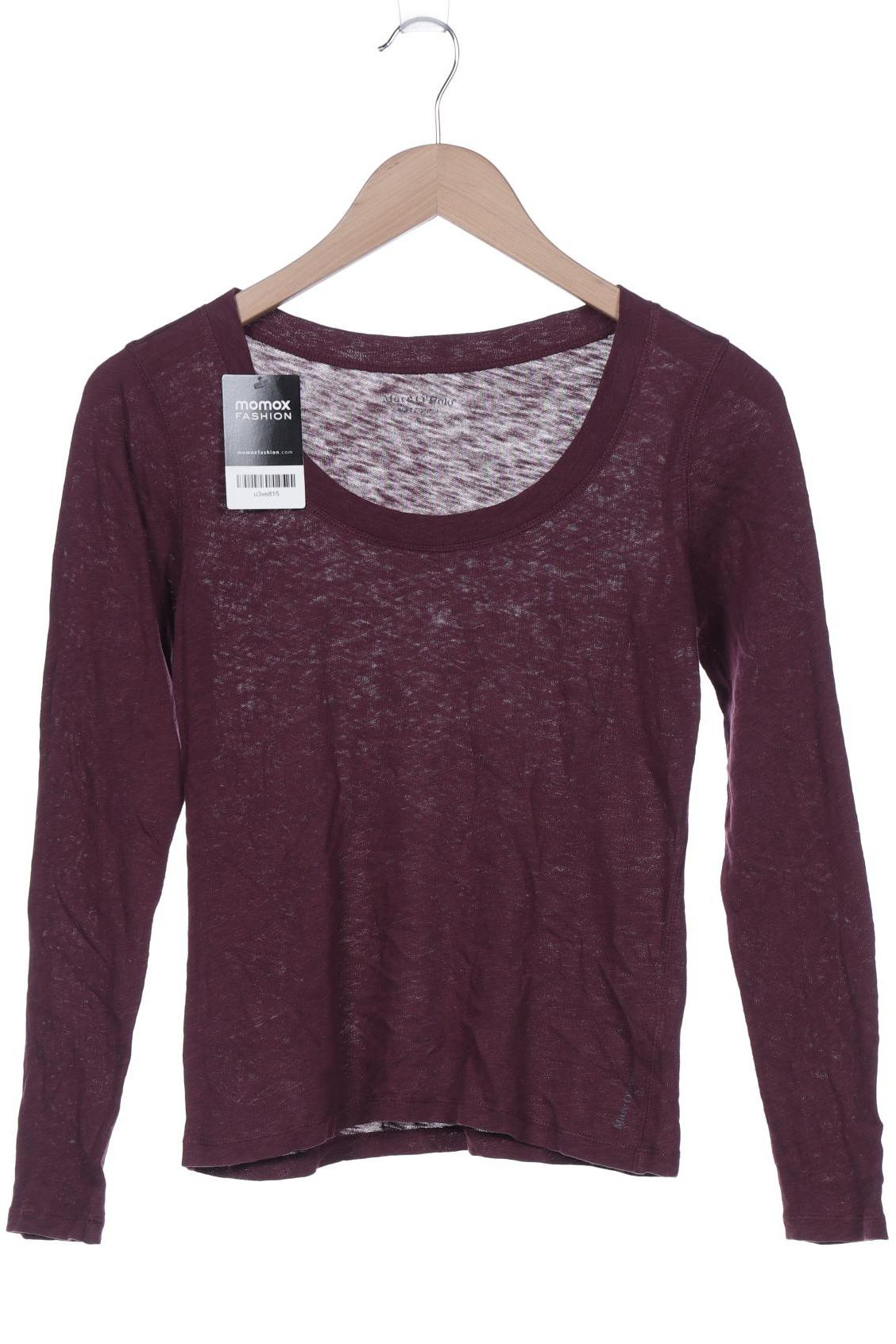 

Marc O Polo Damen Langarmshirt, bordeaux, Gr. 36