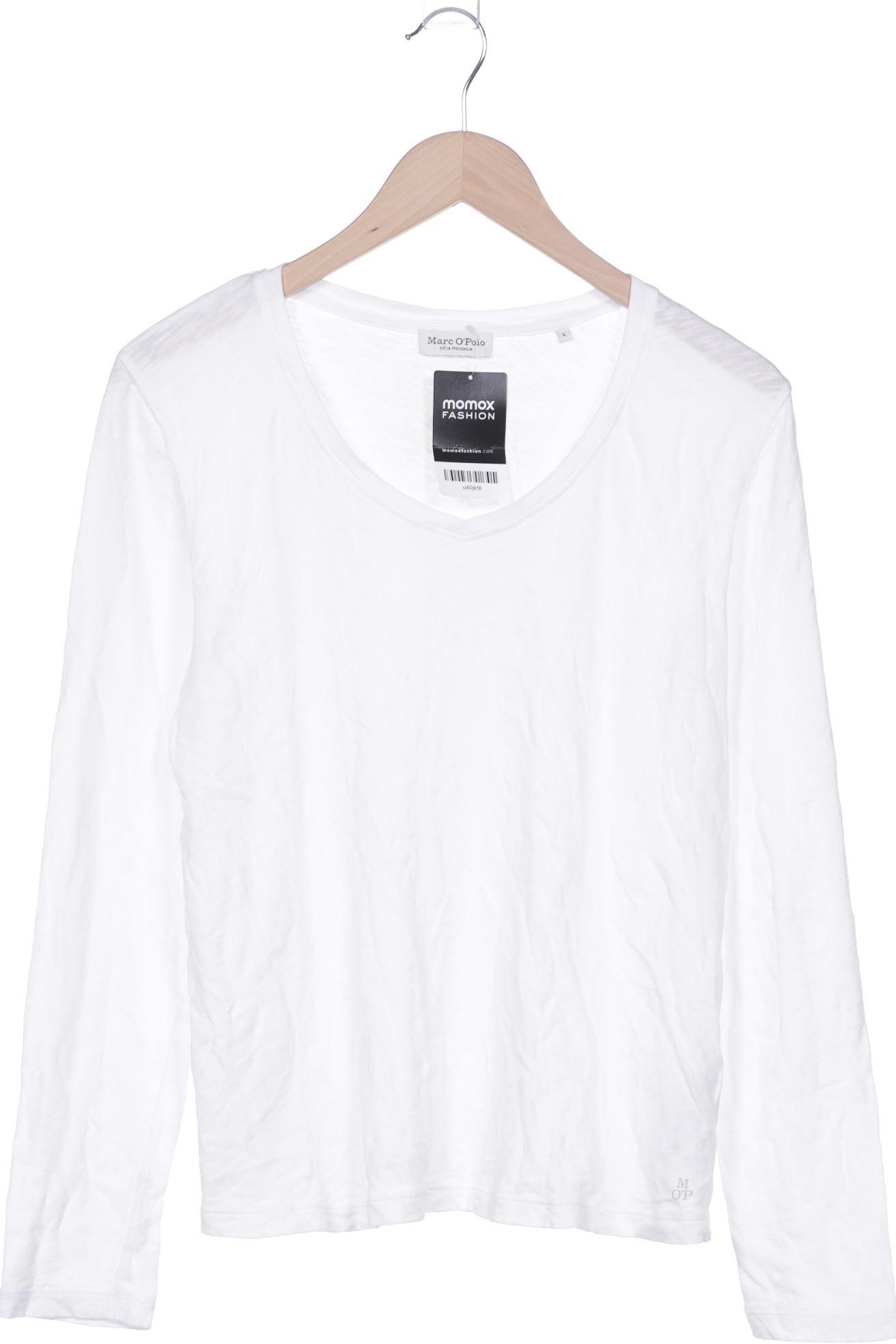 

Marc O Polo Damen Langarmshirt, weiß, Gr. 42