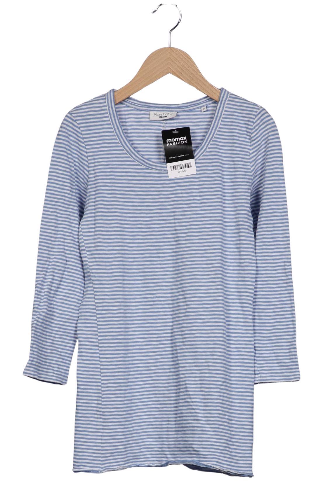 

Marc O Polo Damen Langarmshirt, hellblau, Gr. 34