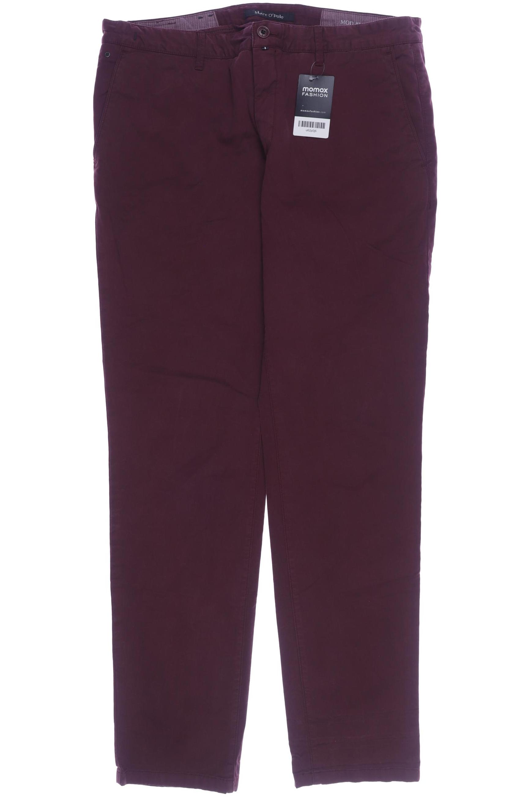 

Marc O Polo Herren Stoffhose, bordeaux, Gr. 36