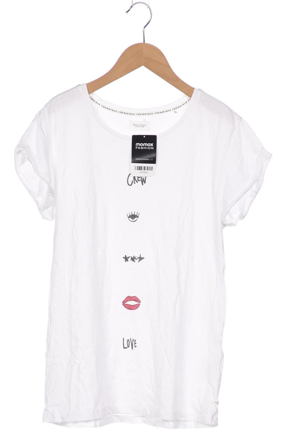 

Marc O Polo Damen T-Shirt, weiß, Gr. 36