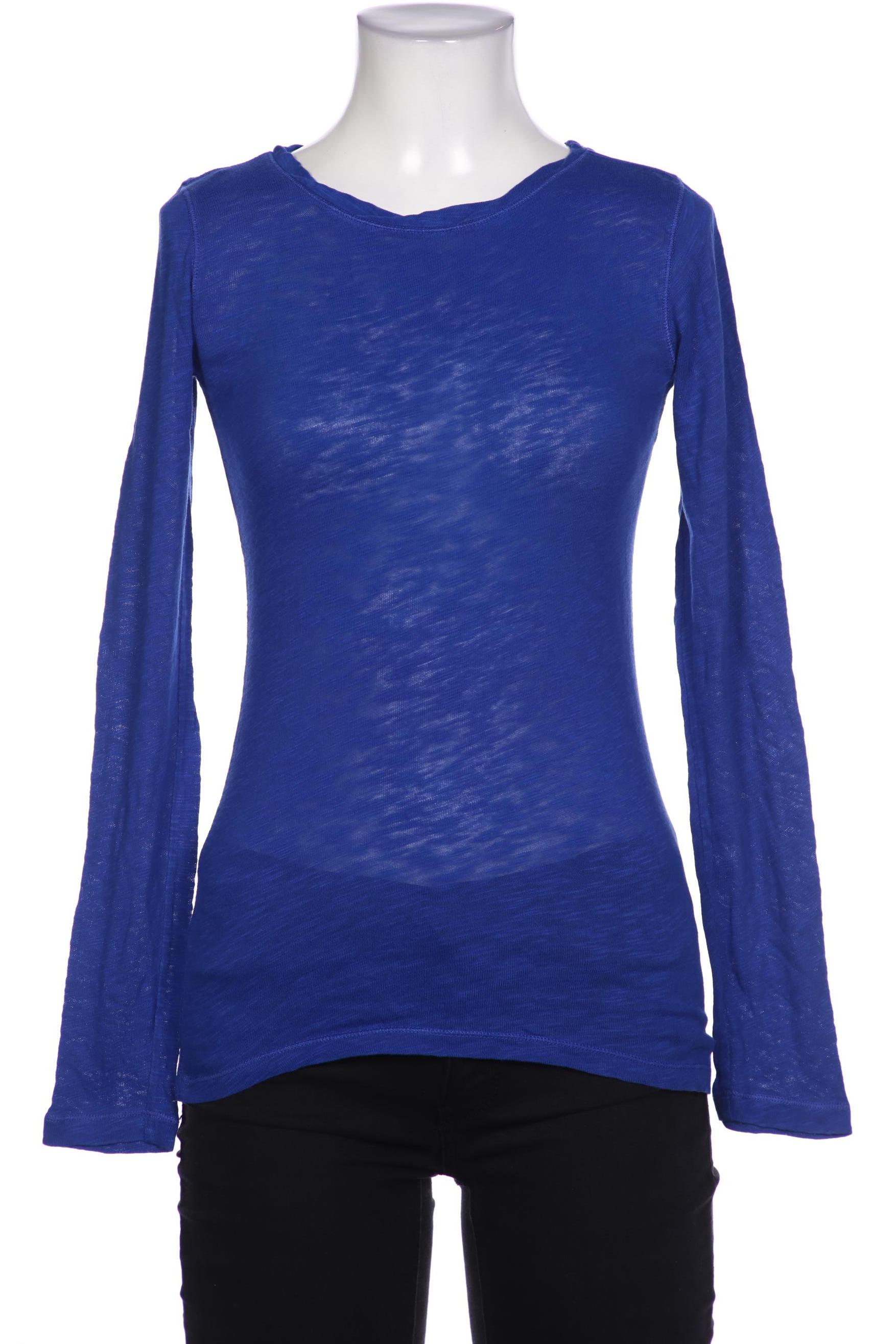 

Marc O Polo Damen Langarmshirt, blau, Gr. 34