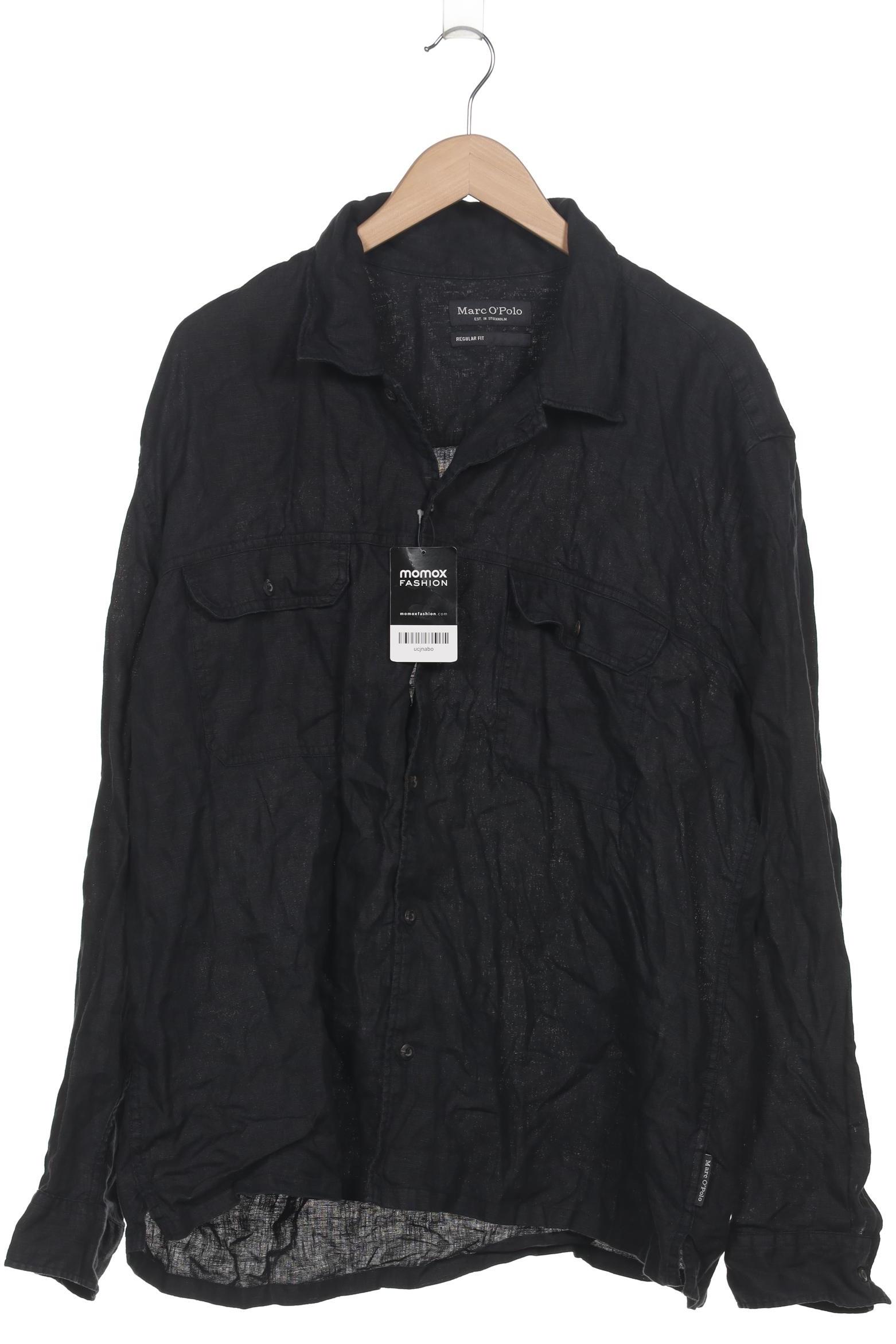 

Marc O Polo Herren Hemd, schwarz, Gr. 58