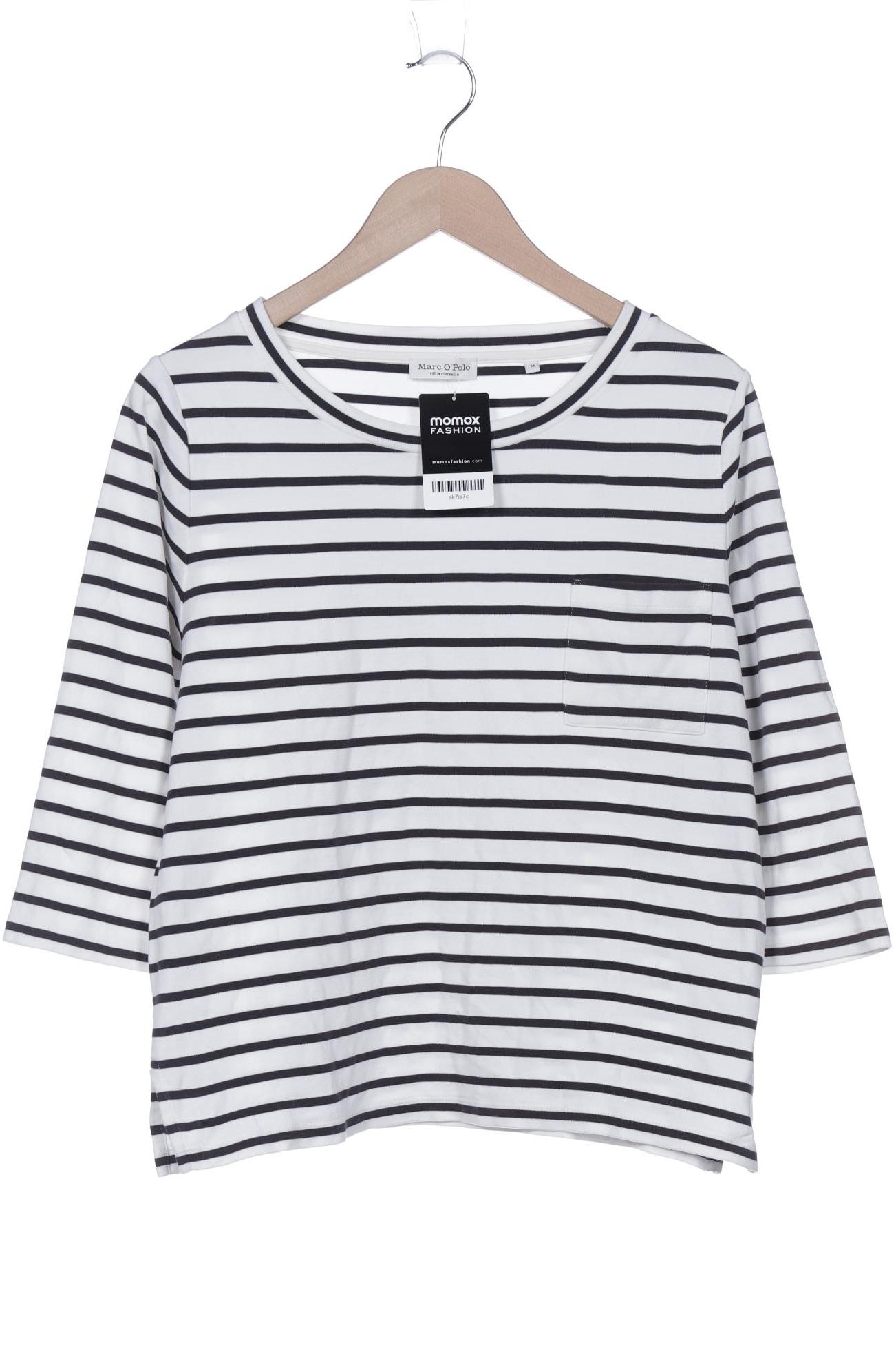 

Marc O Polo Damen Langarmshirt, weiß, Gr. 38