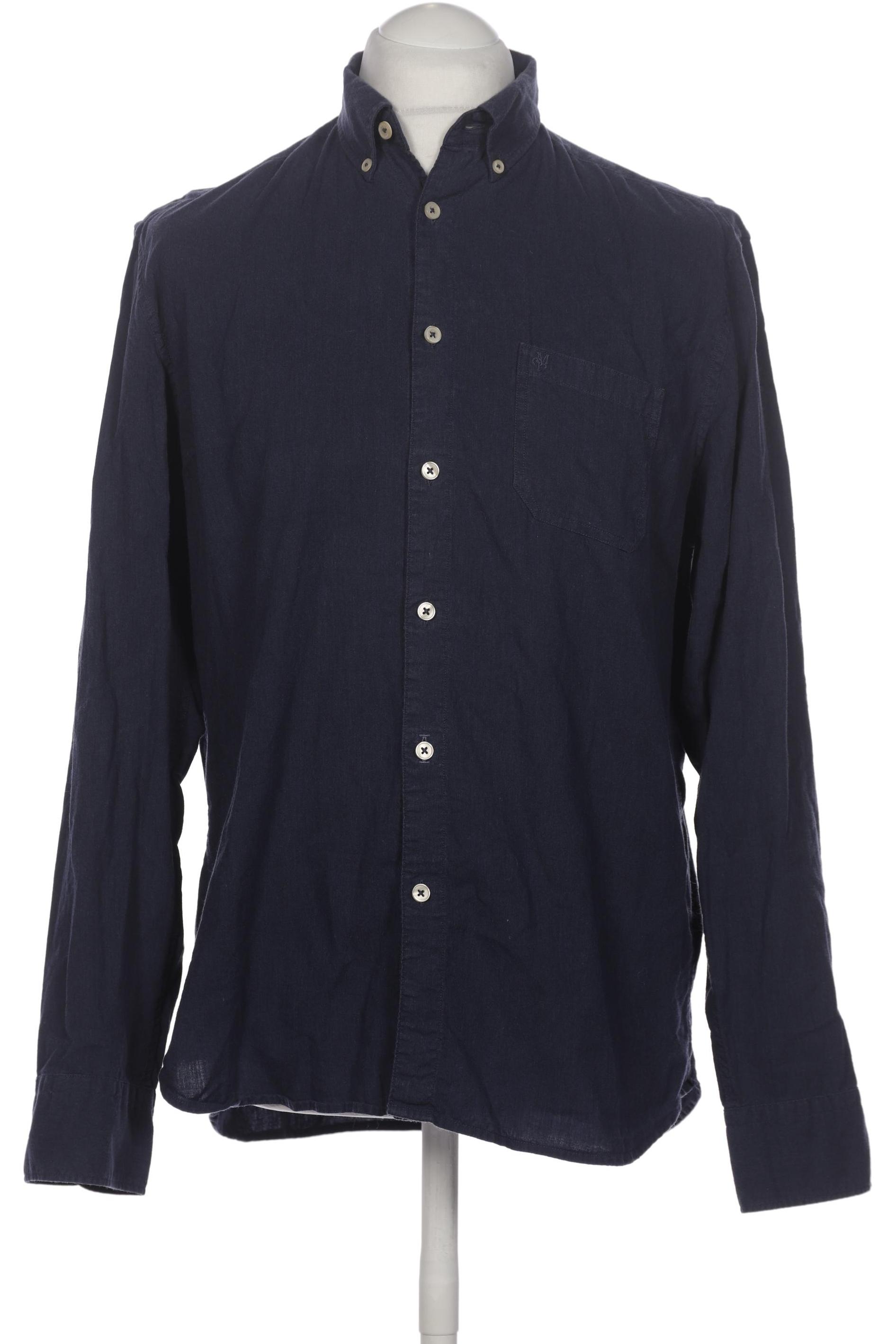 

Marc O Polo Herren Hemd, marineblau, Gr. 48