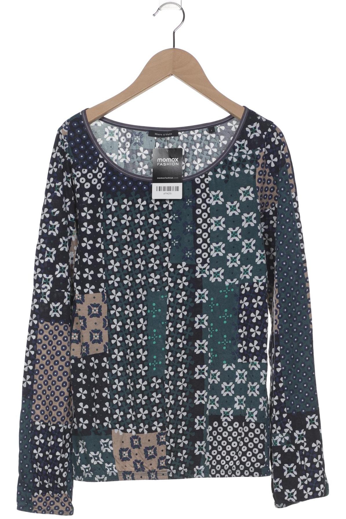 

Marc O Polo Damen Langarmshirt, türkis, Gr. 36