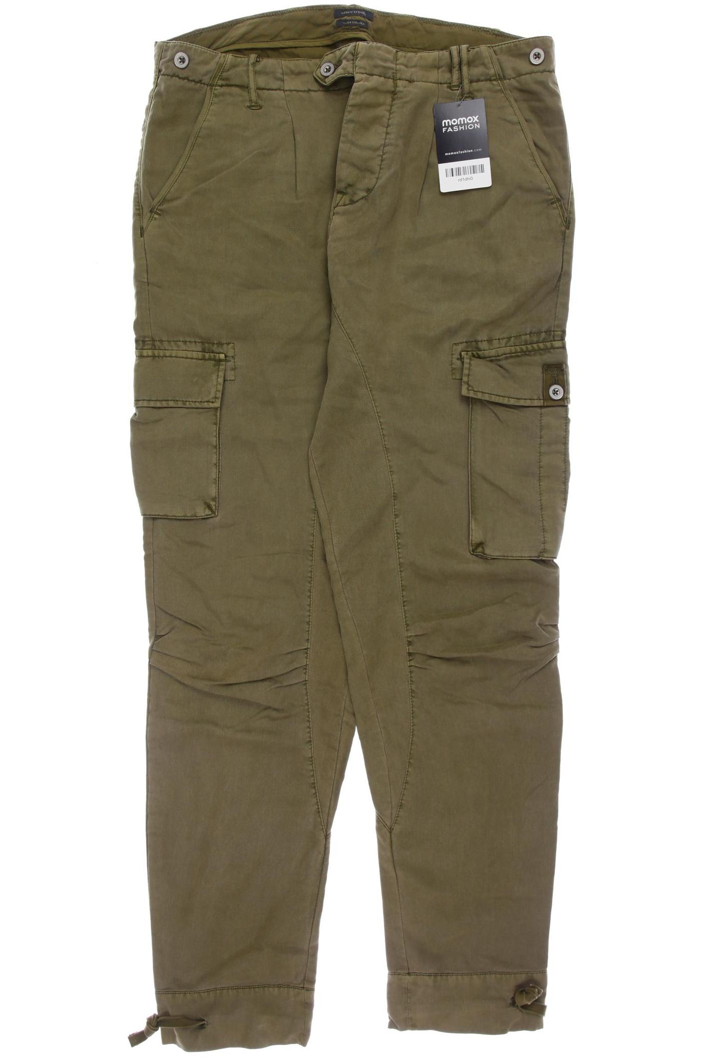 

Marc O Polo Damen Stoffhose, grün, Gr. 34