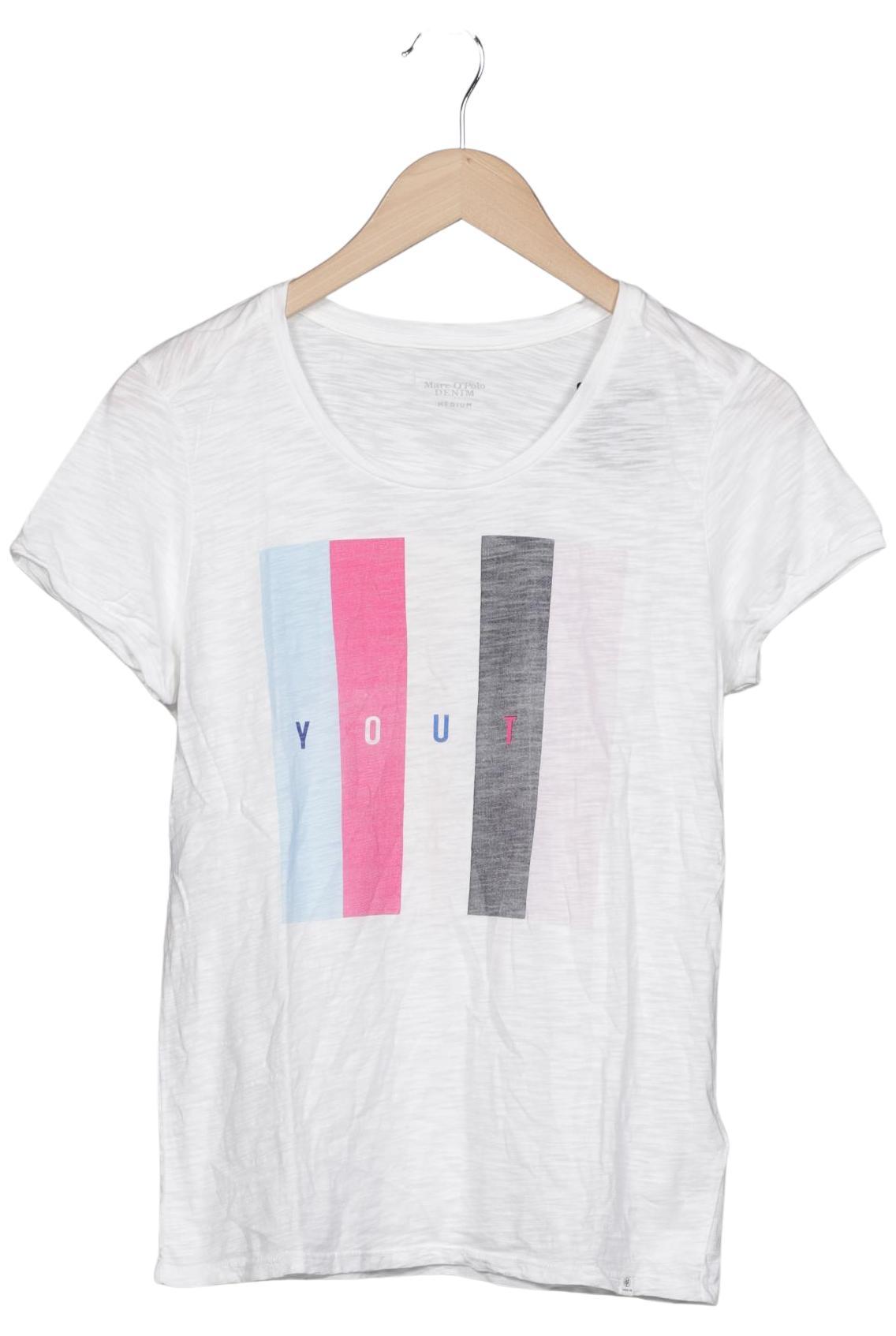 

Marc O Polo Damen T-Shirt, weiß, Gr. 38