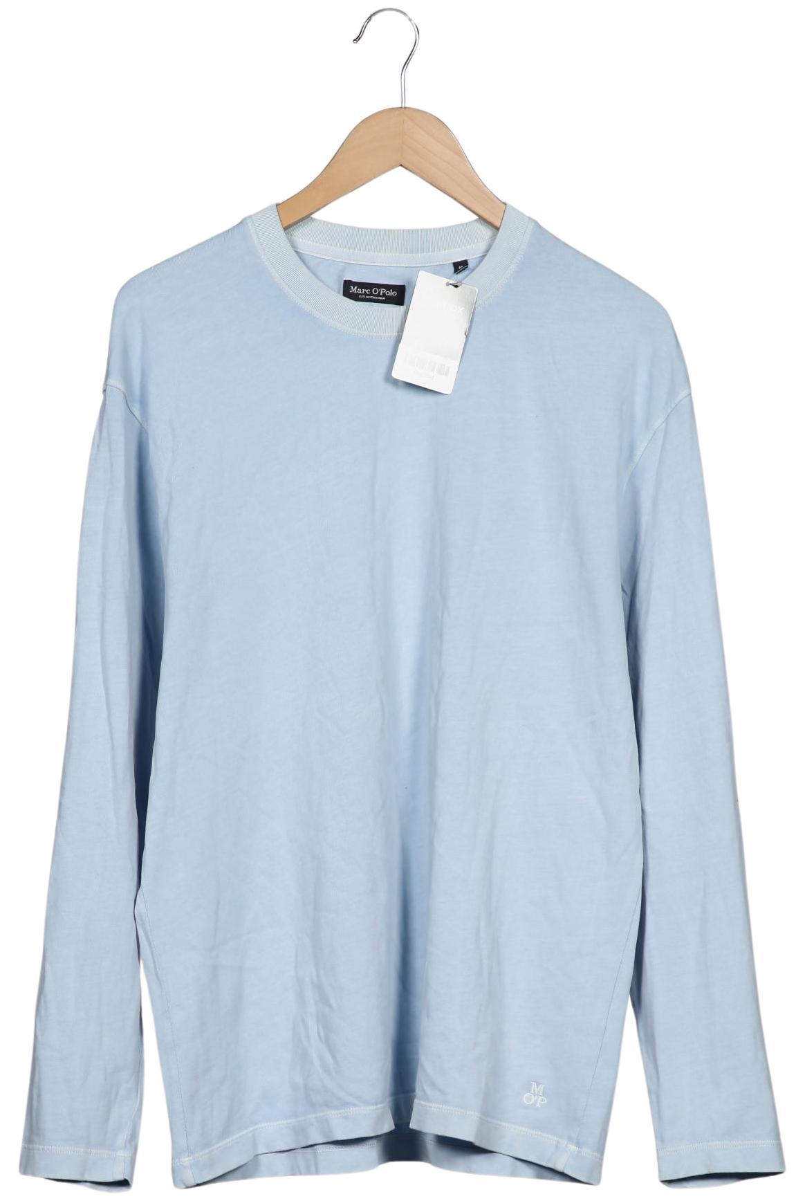 

Marc O Polo Herren Langarmshirt, hellblau, Gr. 48