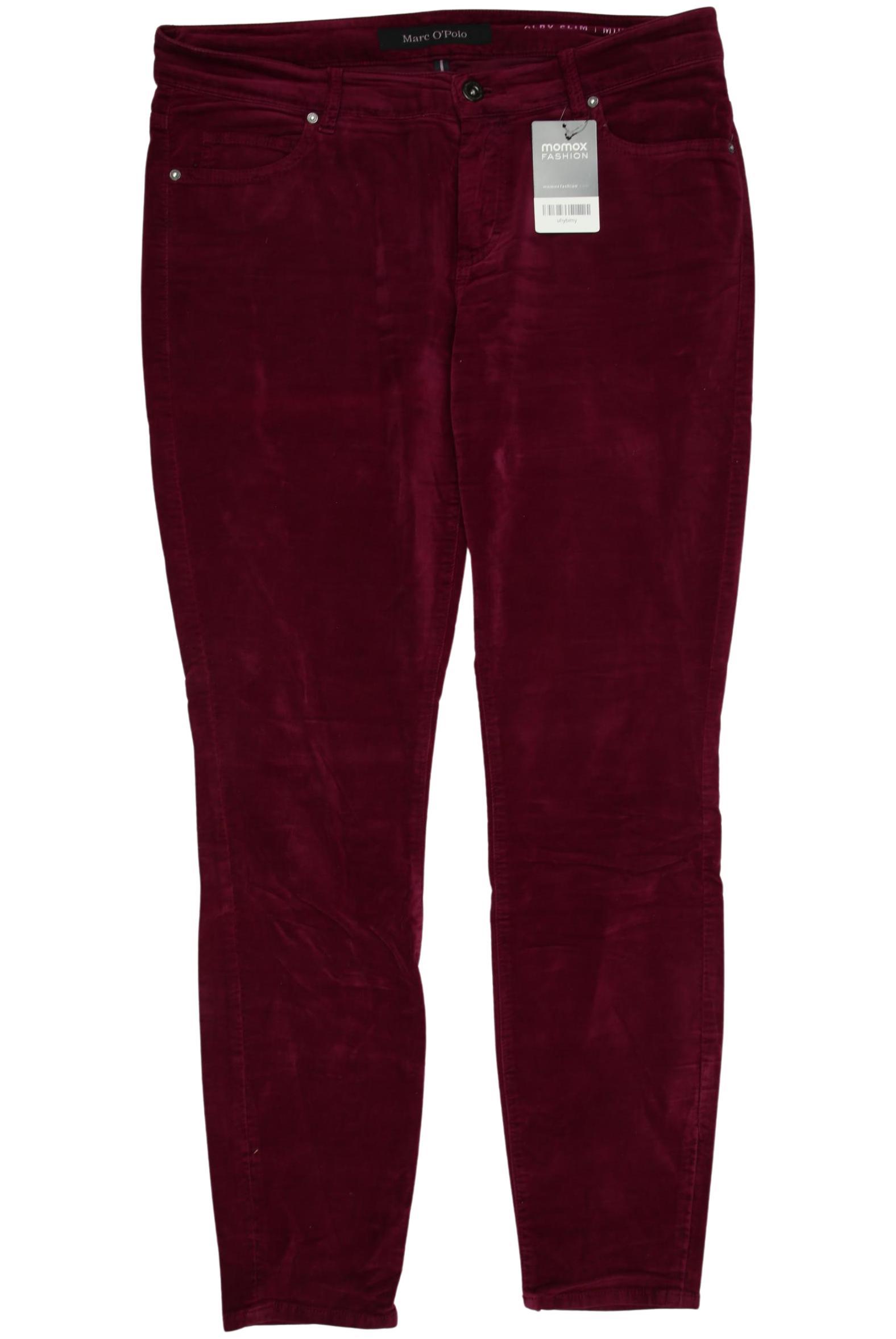 

Marc O Polo Damen Stoffhose, bordeaux, Gr. 30