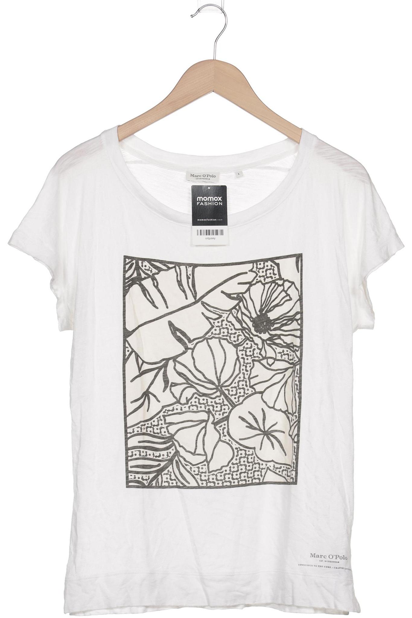 

Marc O Polo Damen T-Shirt, weiß, Gr. 42