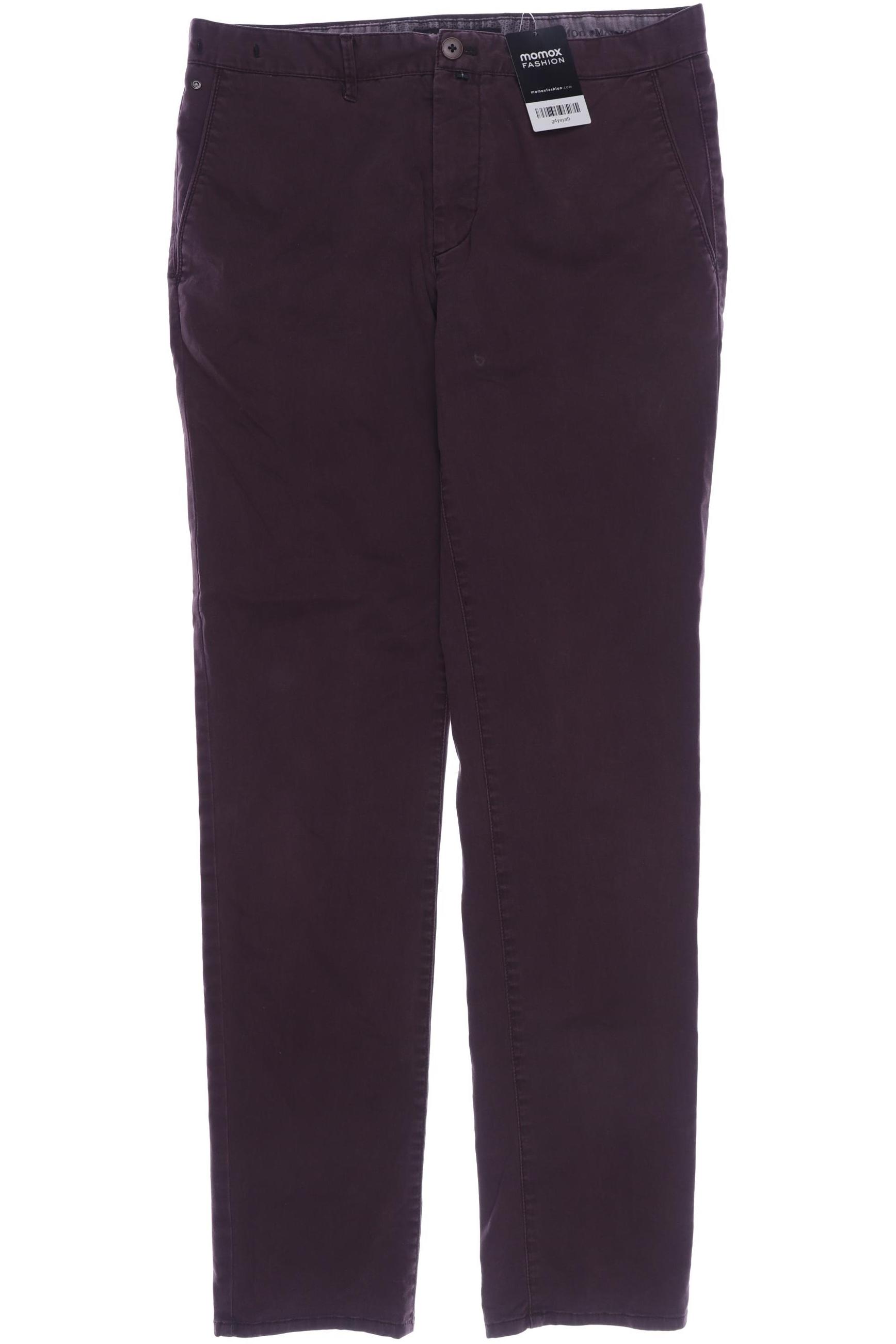 

Marc O Polo Herren Stoffhose, bordeaux, Gr. 48