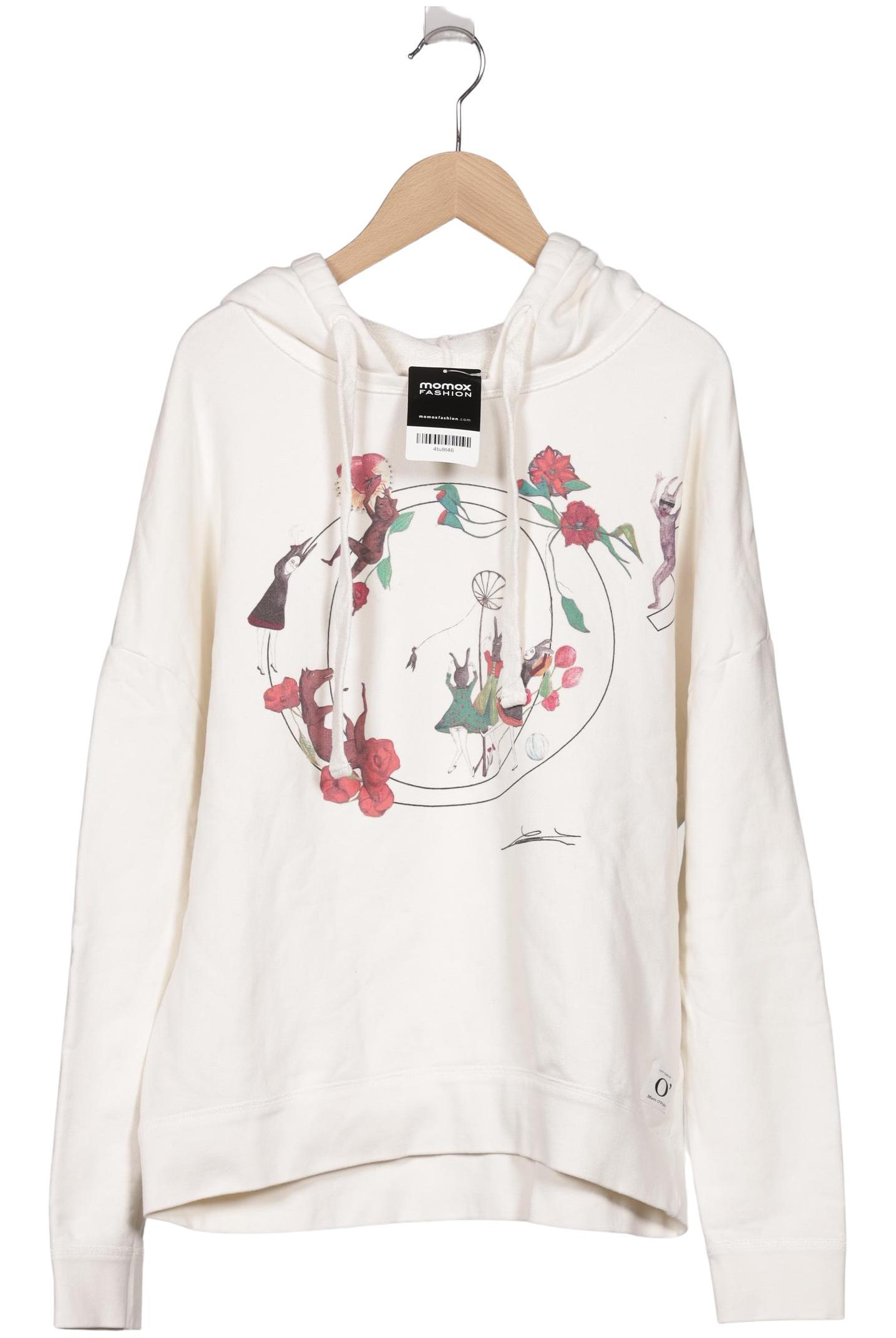 

Marc O Polo Damen Kapuzenpullover, weiß, Gr. 38