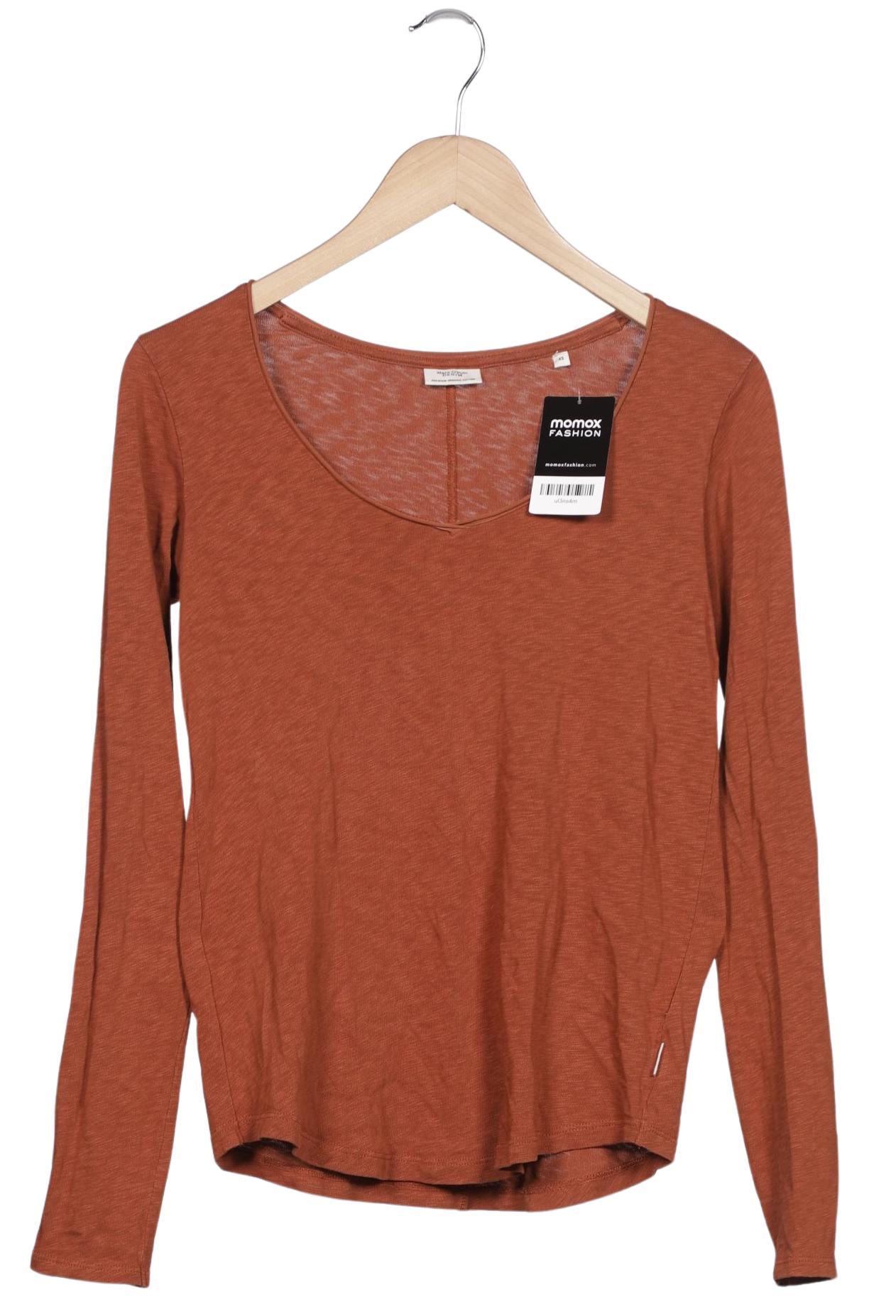 

Marc O Polo Damen Langarmshirt, braun, Gr. 34