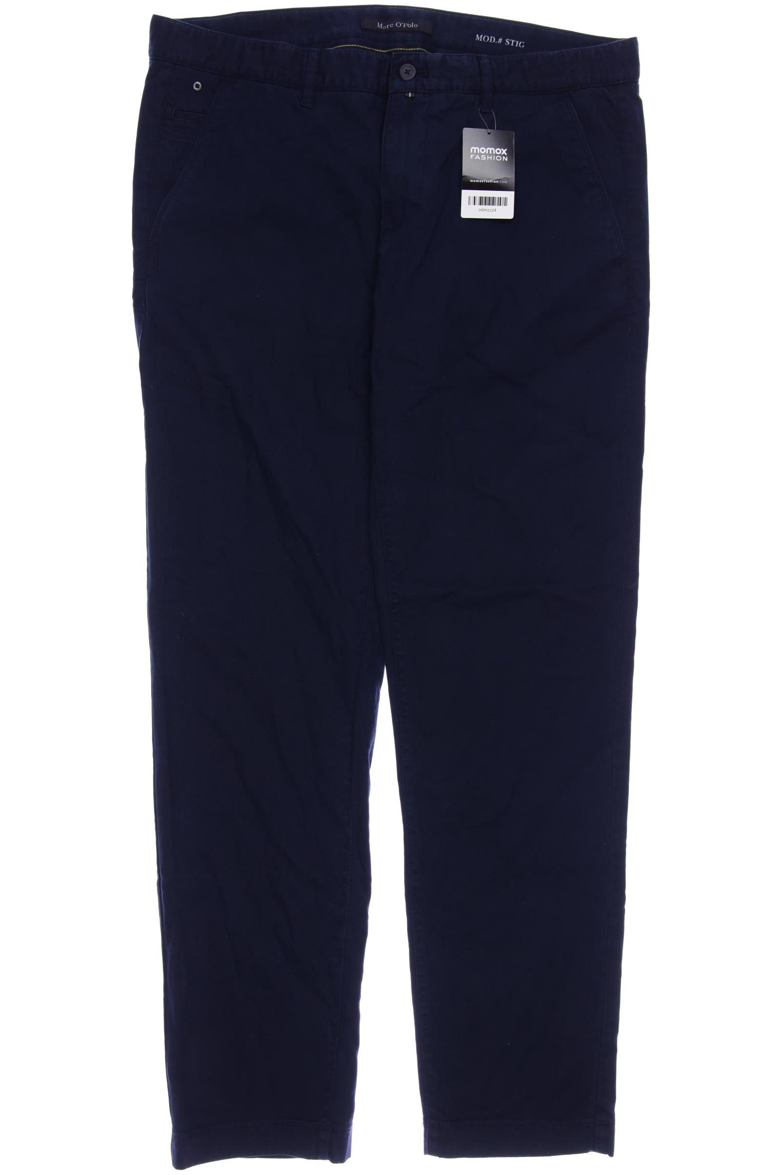 

Marc O Polo Herren Stoffhose, marineblau