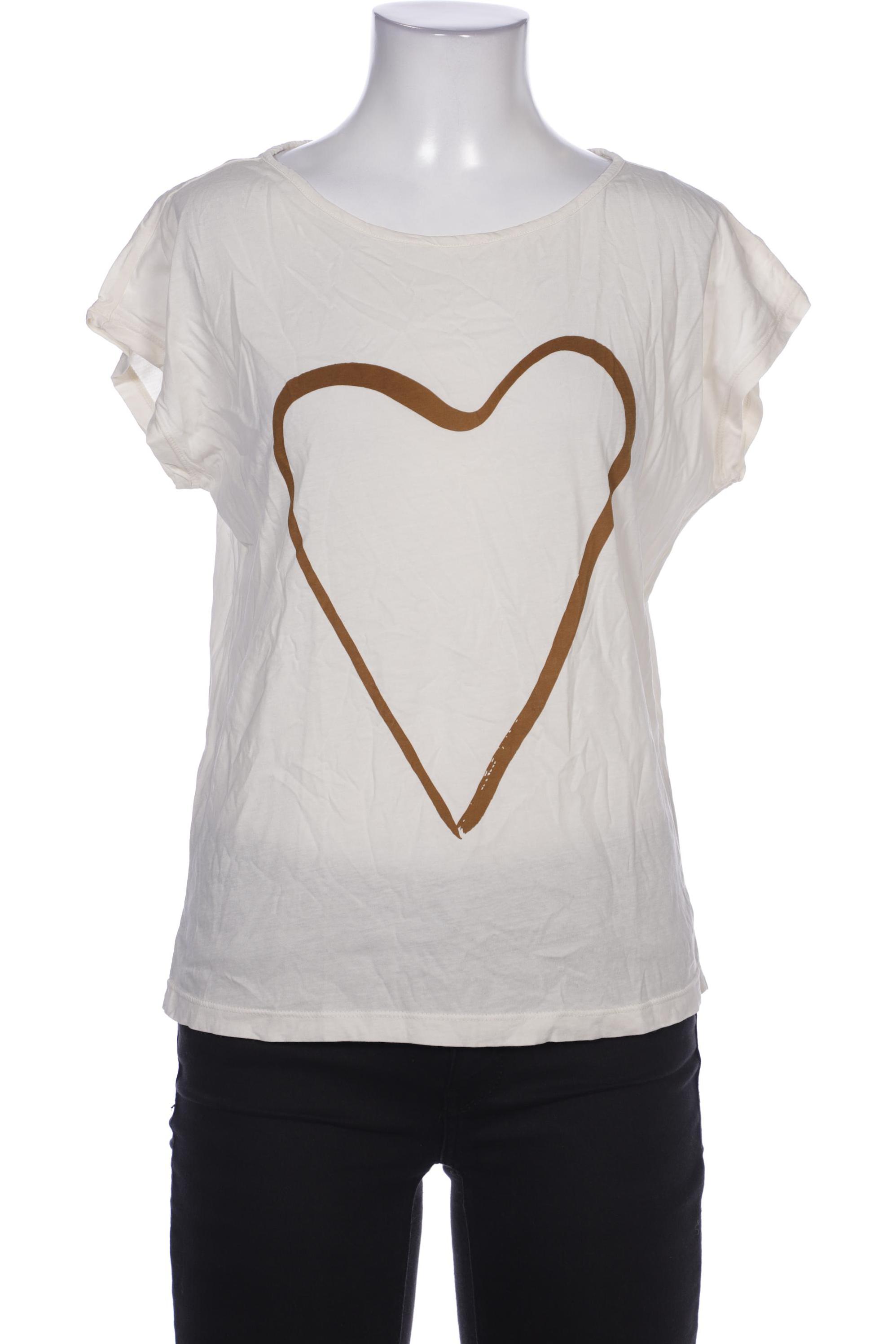 

Marc O Polo Damen T-Shirt, cremeweiß, Gr. 34