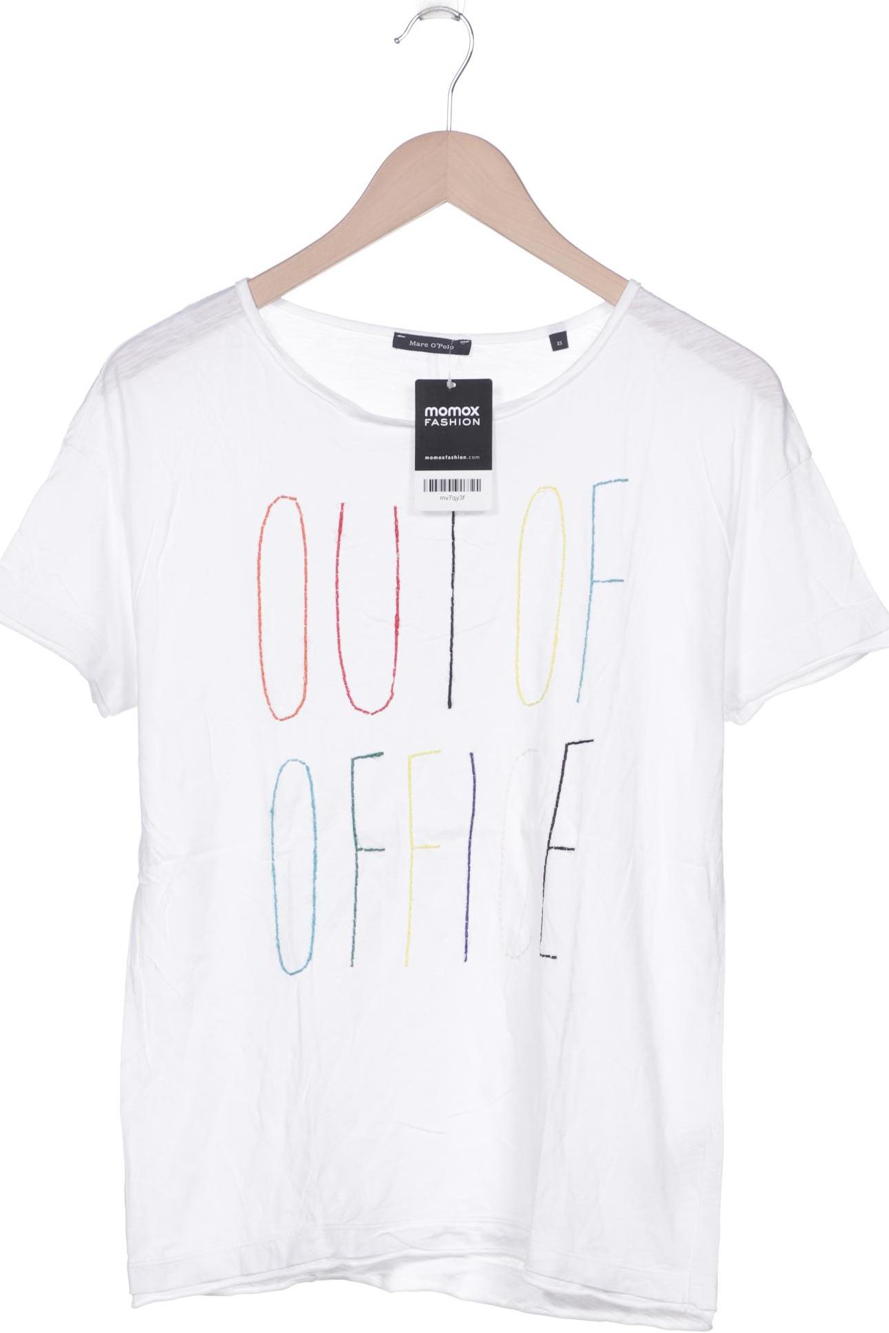

Marc O Polo Damen T-Shirt, weiß, Gr. 34