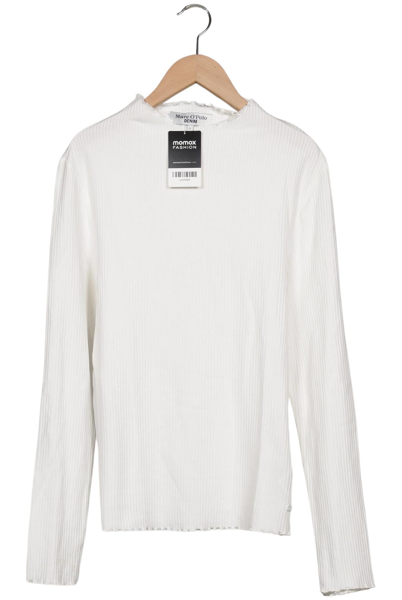 

Marc O Polo Damen Langarmshirt, weiß, Gr. 42