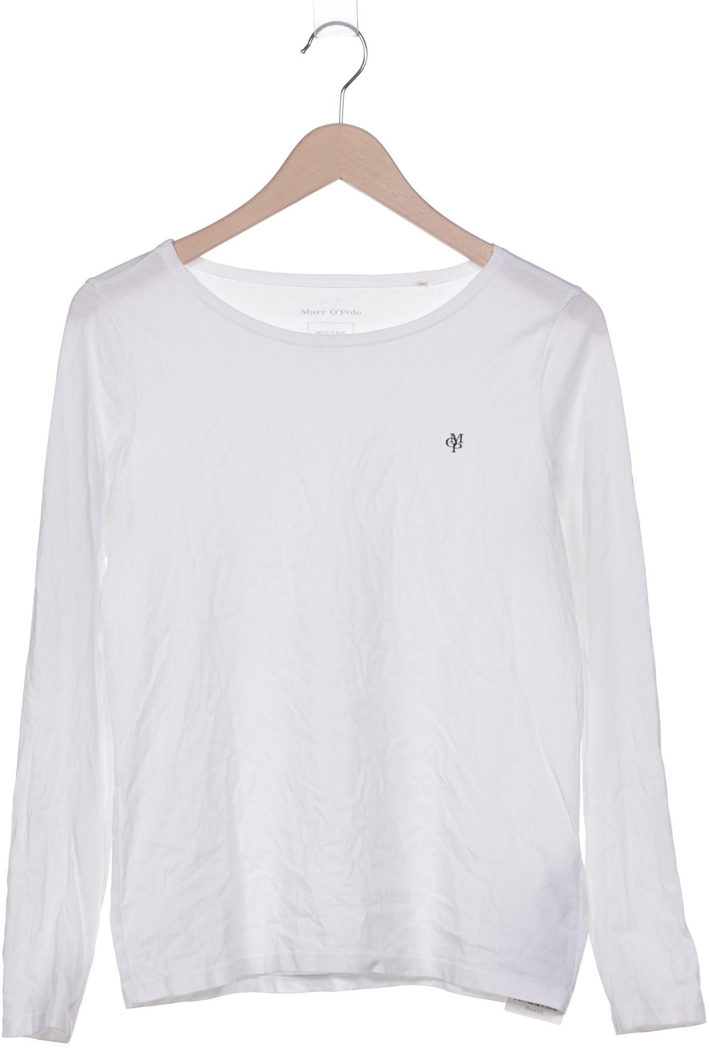 

Marc O Polo Damen Langarmshirt, weiß, Gr. 38