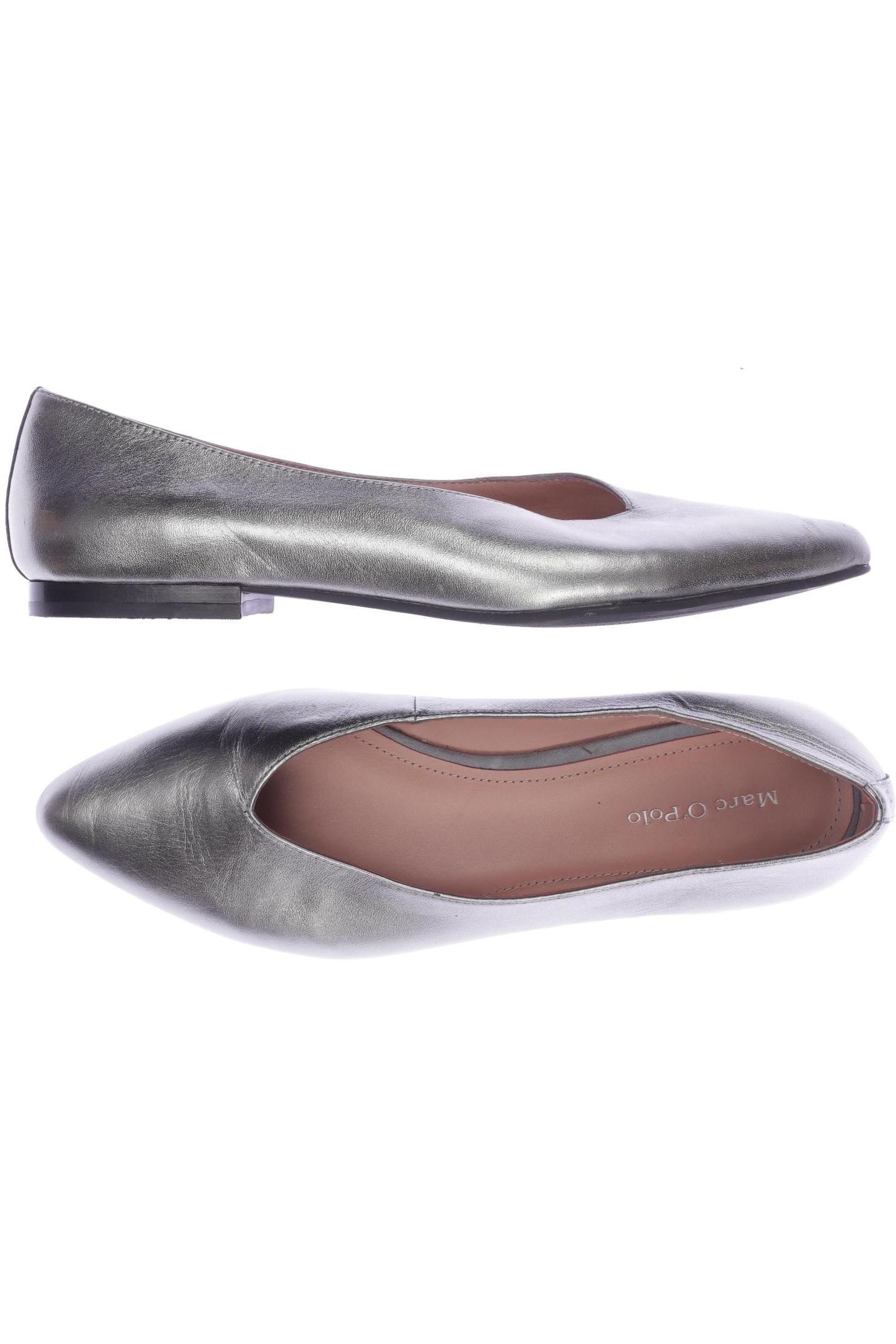 

Marc O Polo Damen Ballerinas, silber, Gr. 7