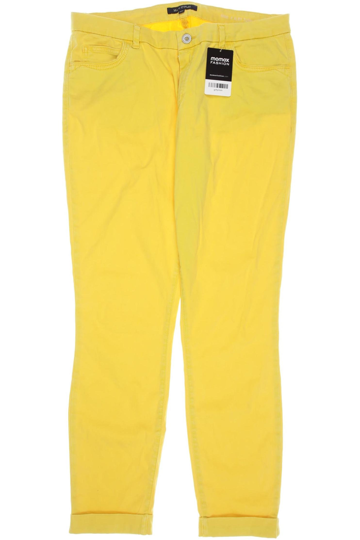 

Marc O Polo Damen Stoffhose, gelb, Gr. 33