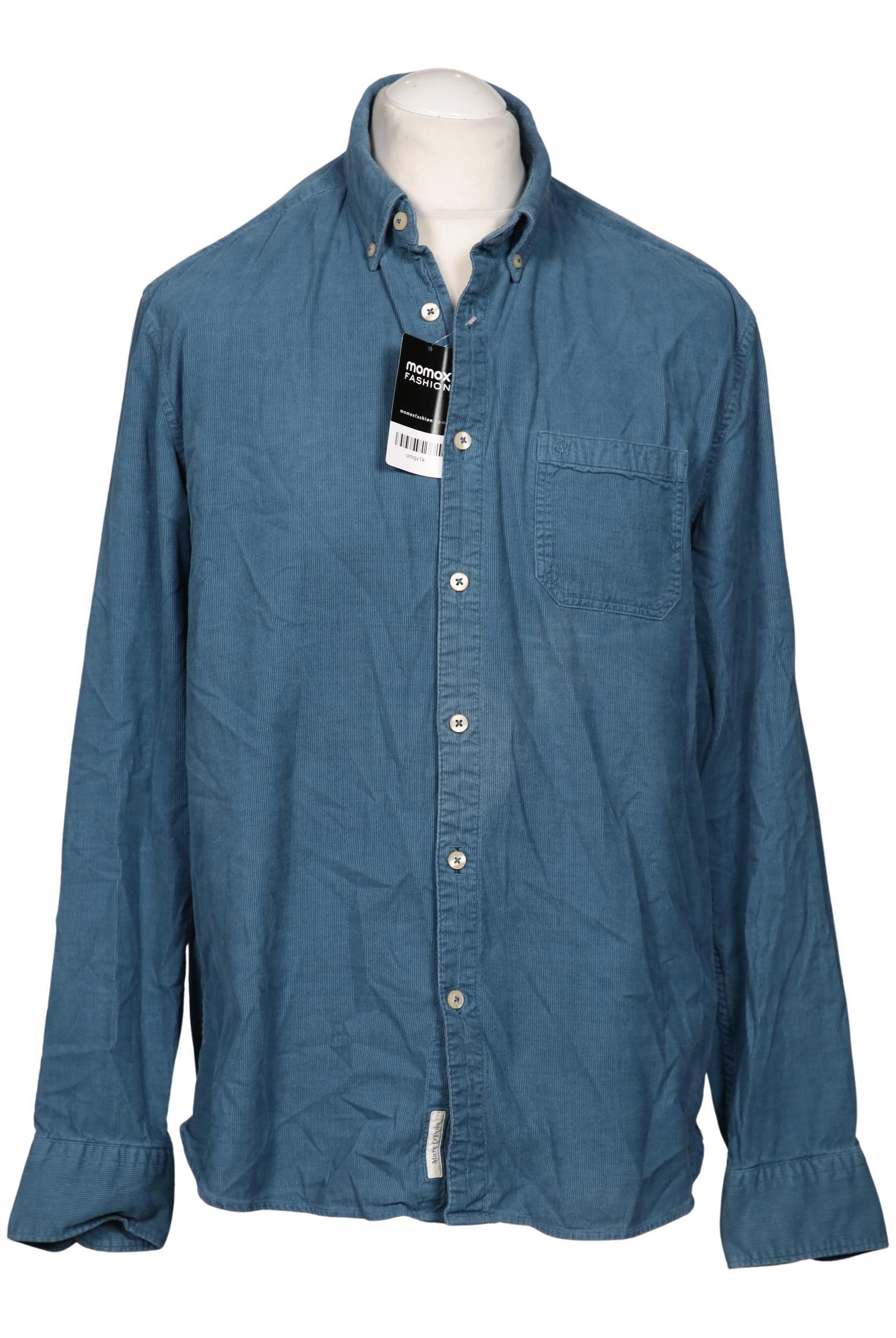 

Marc O Polo Herren Hemd, blau, Gr. 52