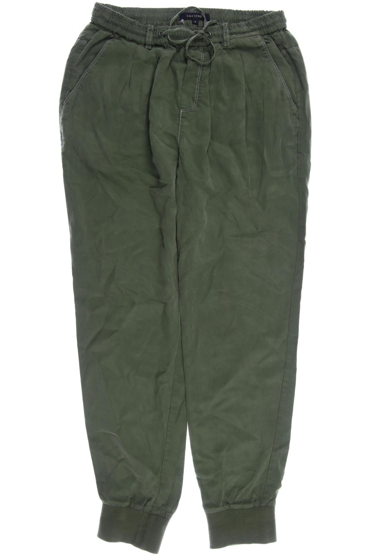 

Marc O Polo Damen Stoffhose, grün, Gr. 34