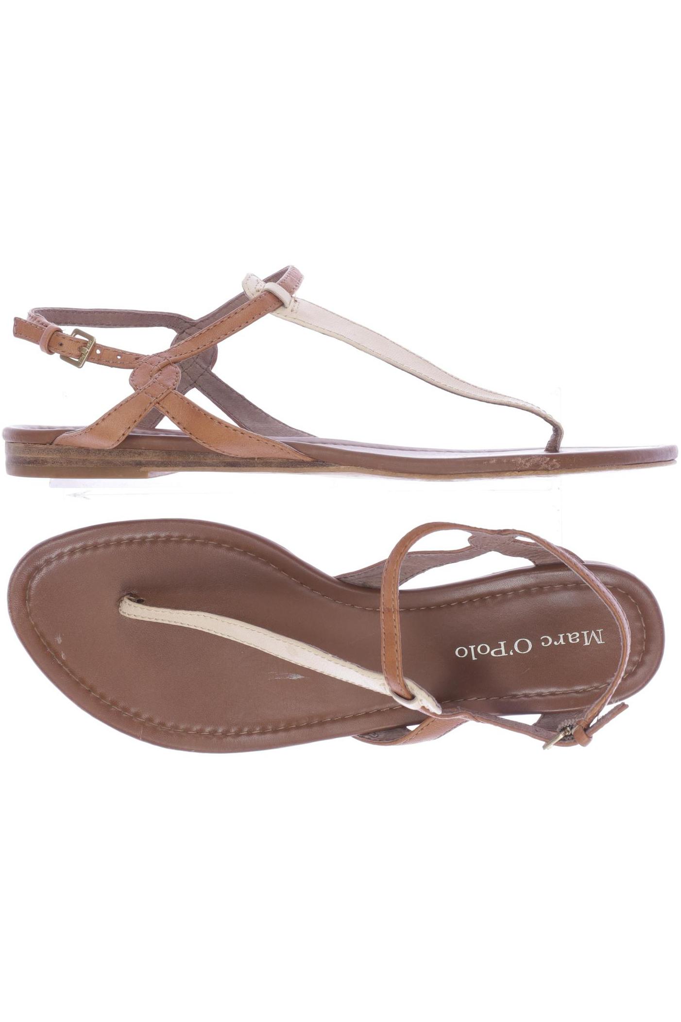 

Marc O Polo Damen Sandale, cremeweiß