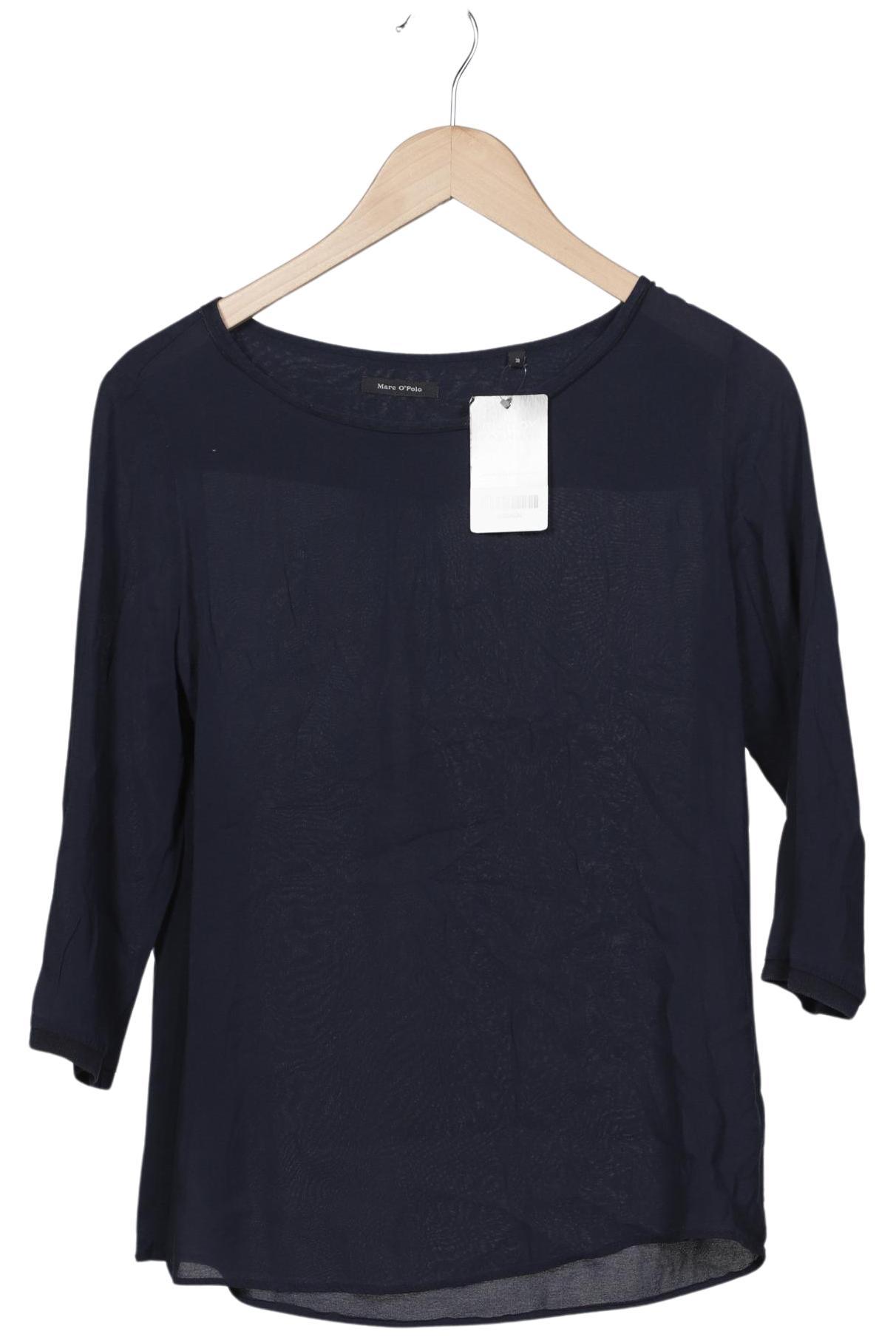 

Marc O Polo Damen Langarmshirt, marineblau, Gr. 38