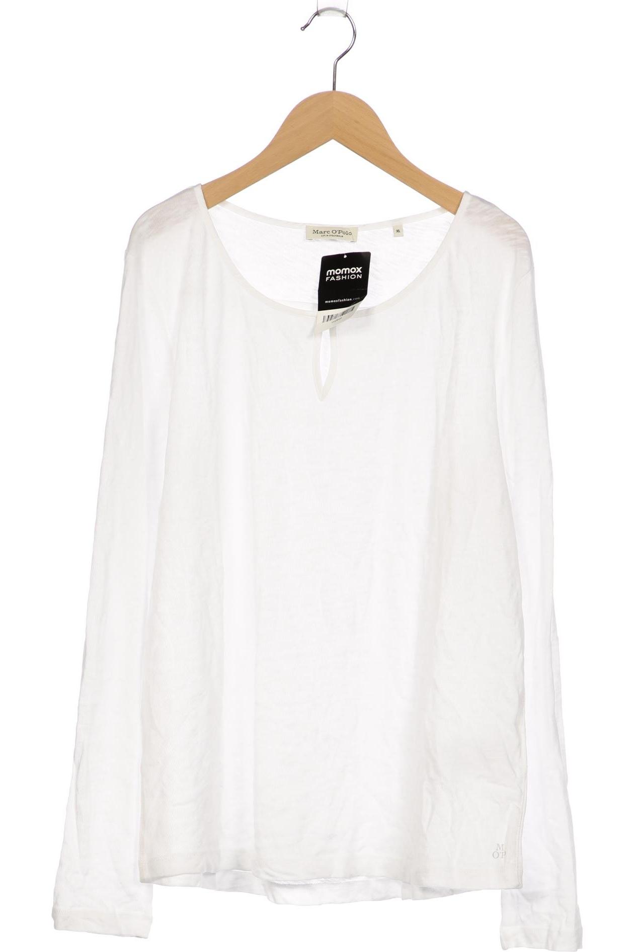 

Marc O Polo Damen Langarmshirt, weiß, Gr. 44
