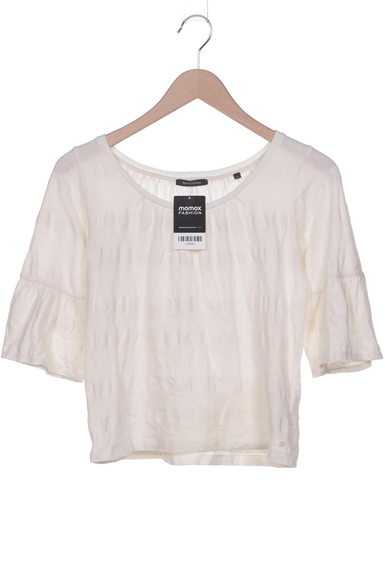 

Marc O Polo Damen Langarmshirt, cremeweiß, Gr. 34