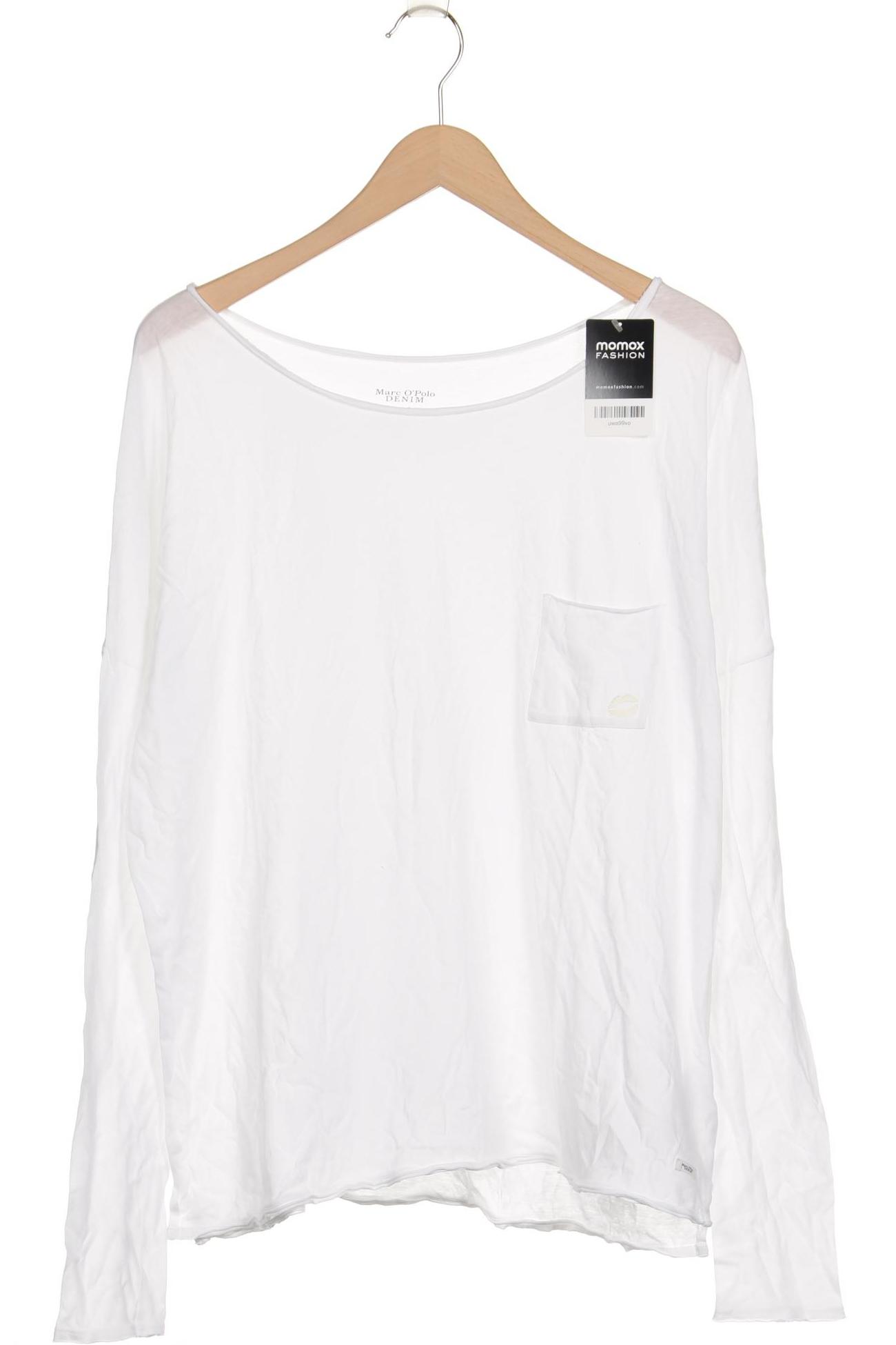 

Marc O Polo Damen Langarmshirt, weiß, Gr. 44