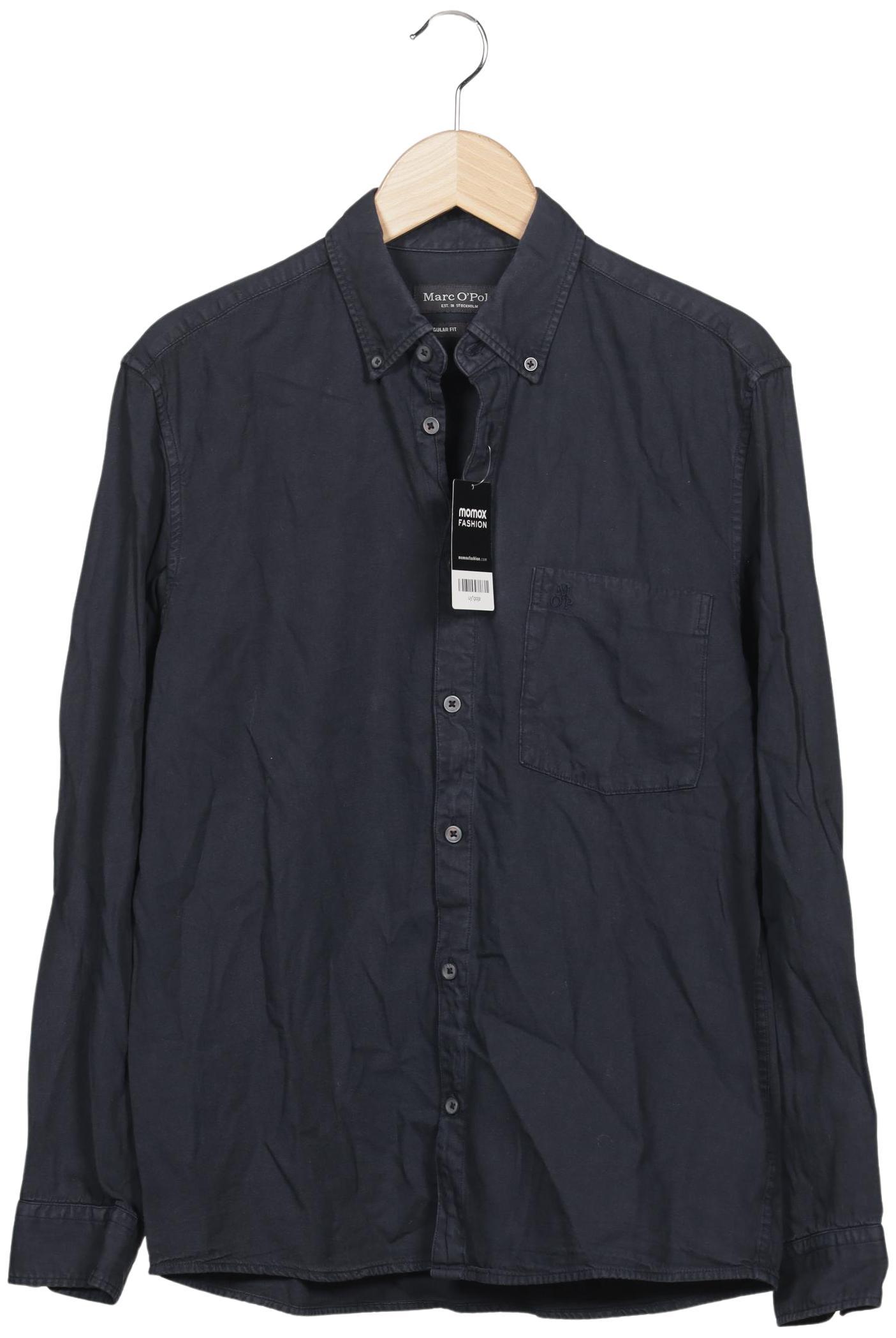 

Marc O Polo Herren Hemd, marineblau, Gr. 46