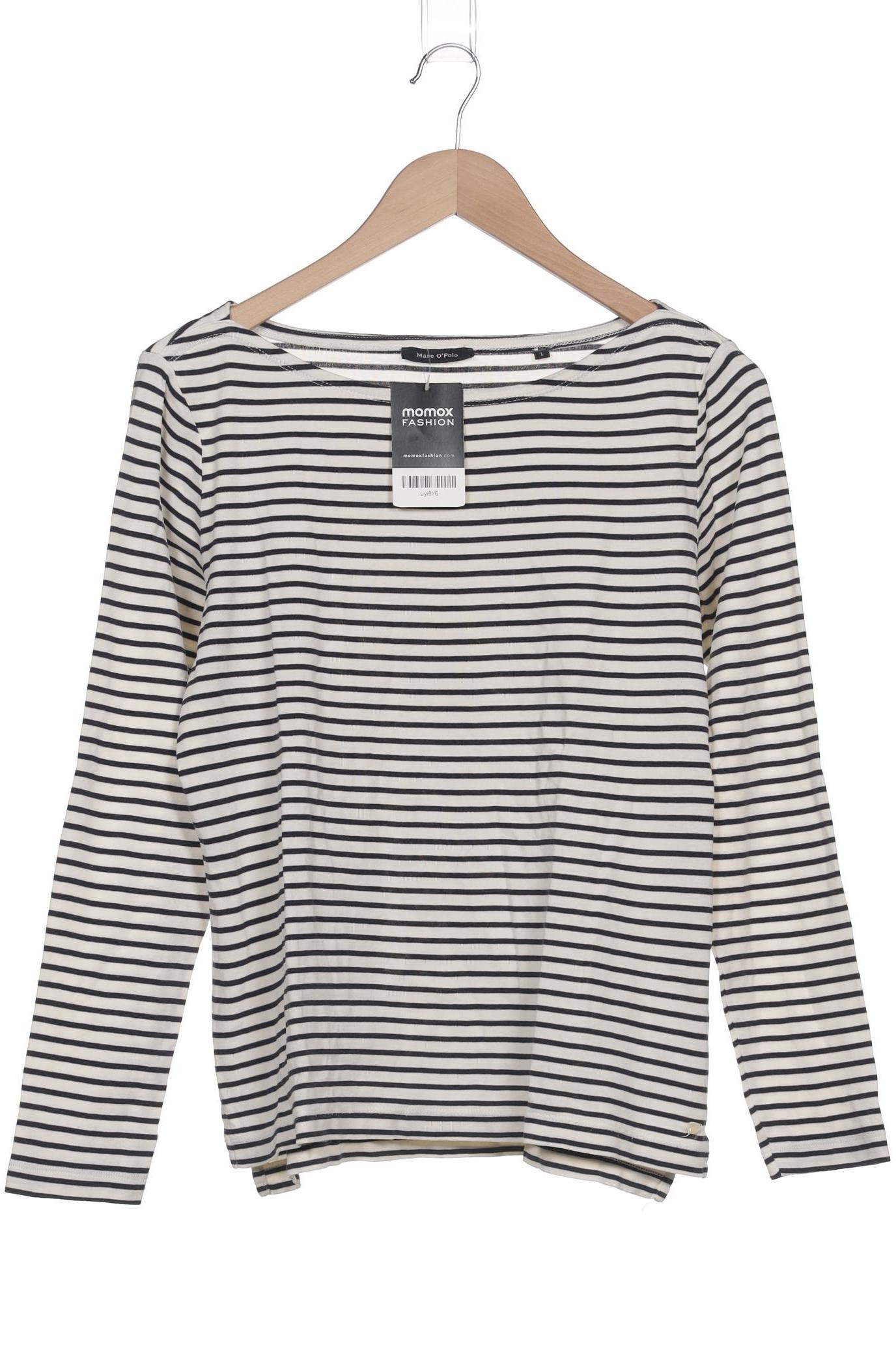 

Marc O Polo Damen Langarmshirt, weiß, Gr. 42