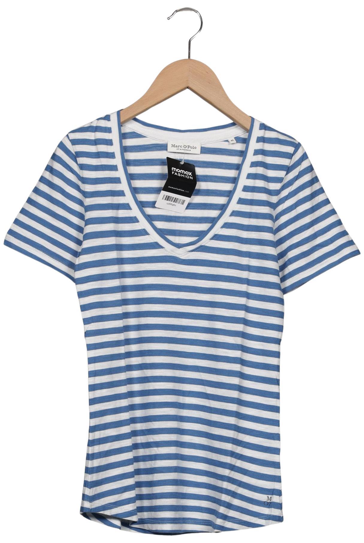 

Marc O Polo Damen T-Shirt, blau, Gr. 34