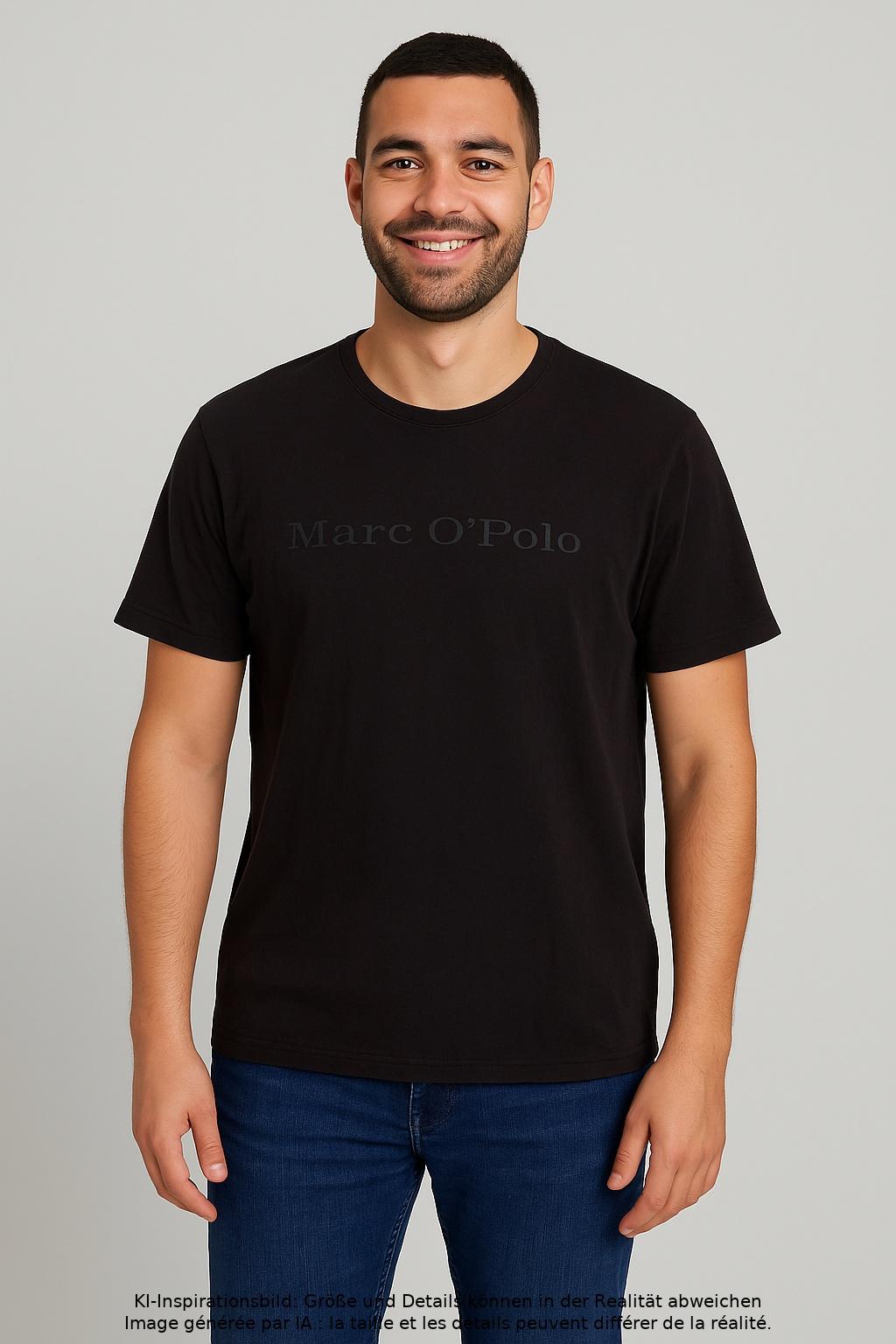 

Marc O Polo Herren T-Shirt, schwarz, Gr. 52