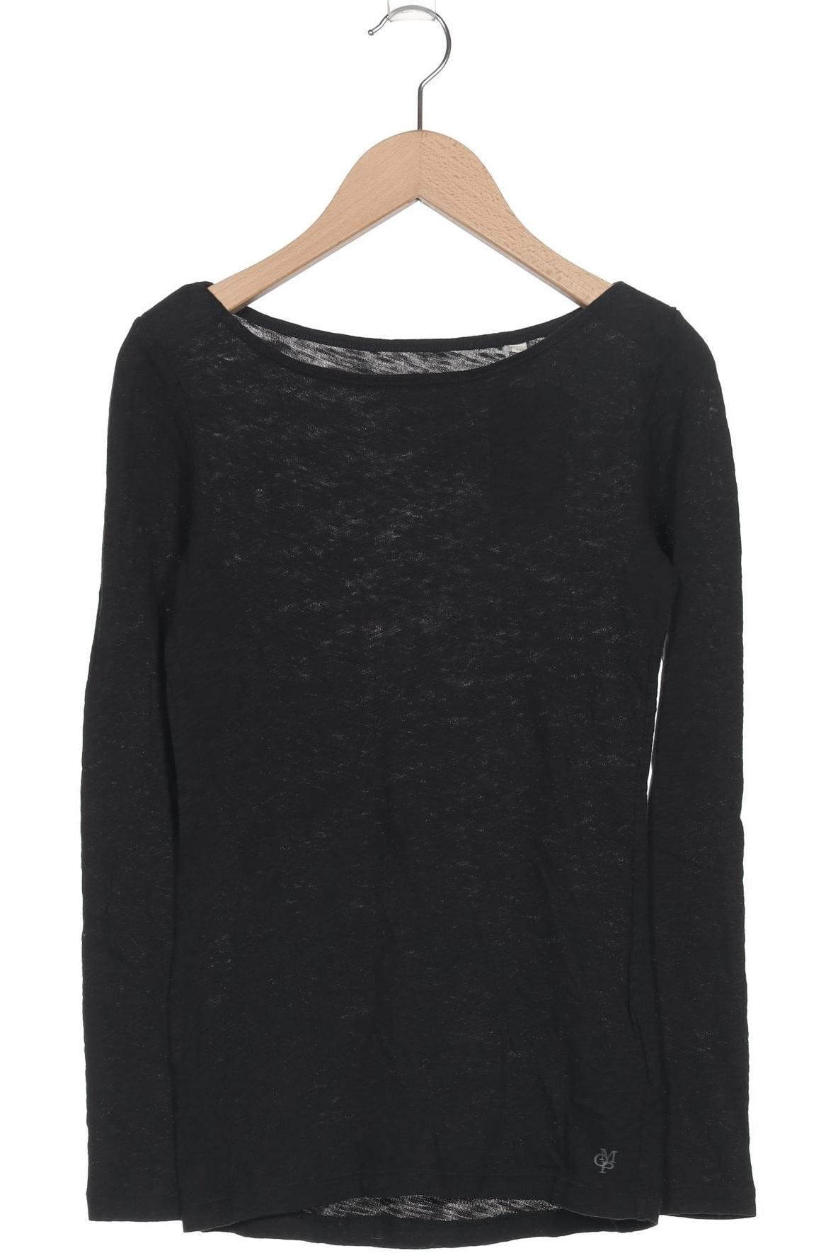 Thumbnail - Marc O Polo Damen Langarmshirt, schwarz, Gr. 32