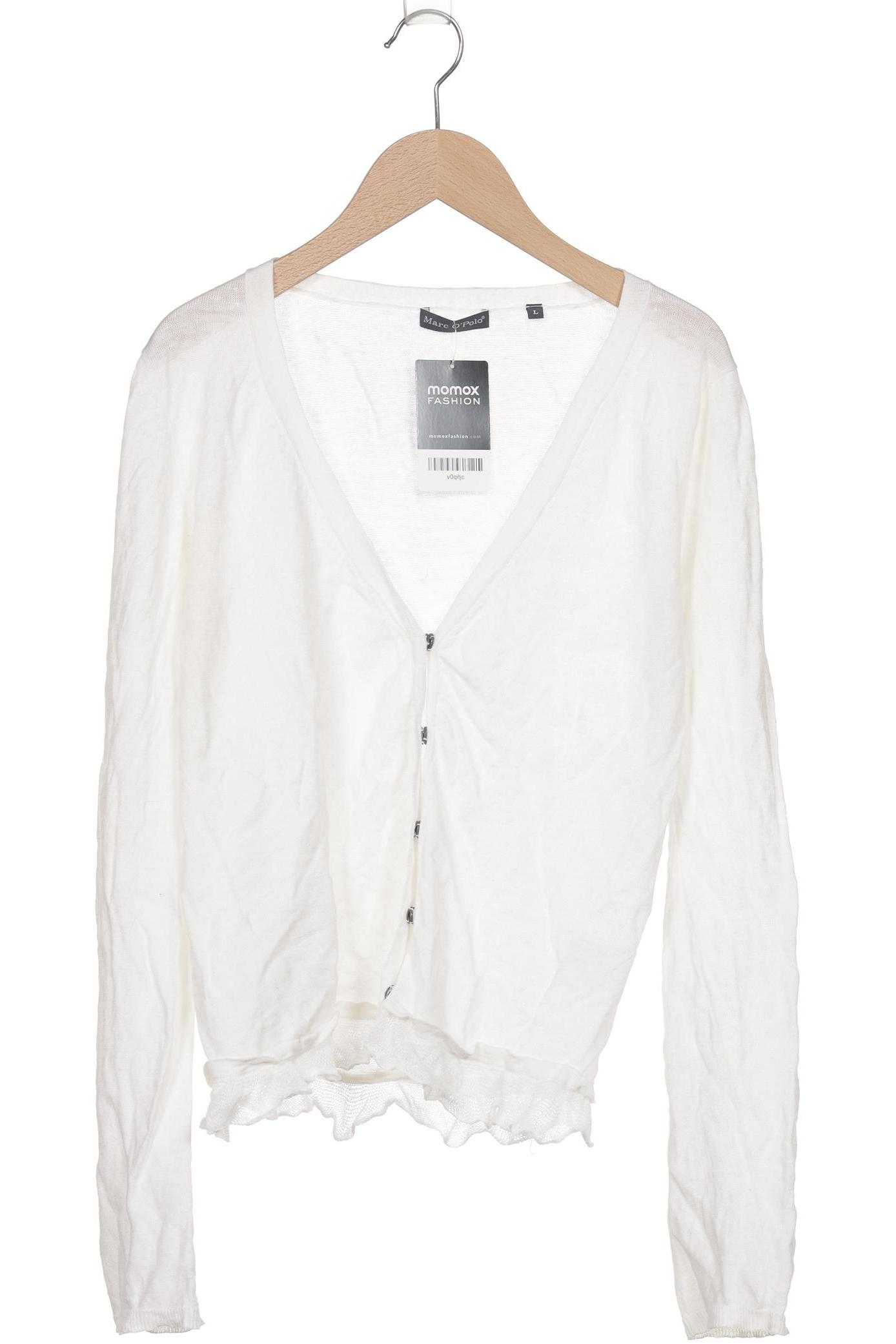 

Marc O Polo Damen Strickjacke, weiß, Gr. 42