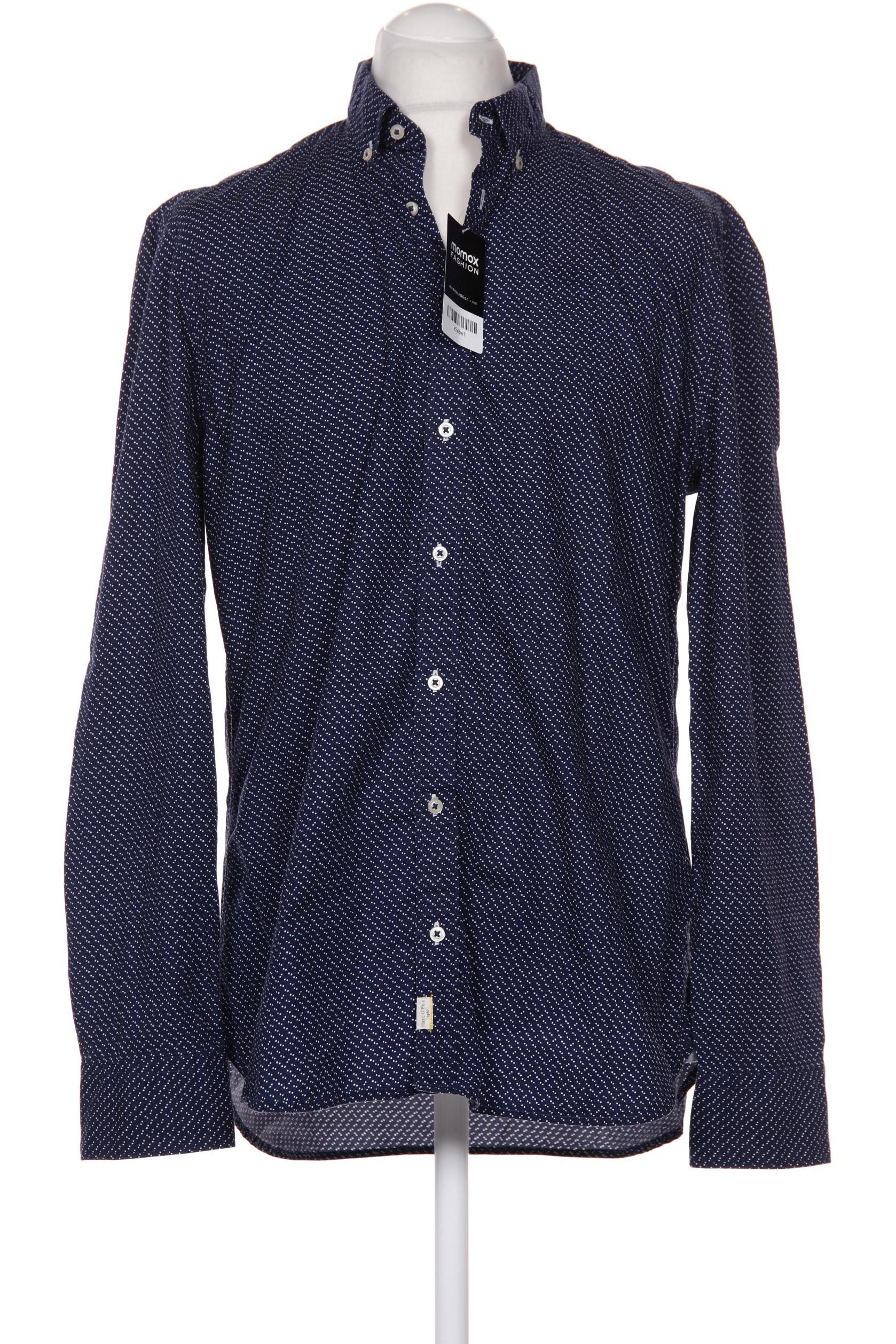 

Marc O Polo Herren Hemd, marineblau, Gr. 54