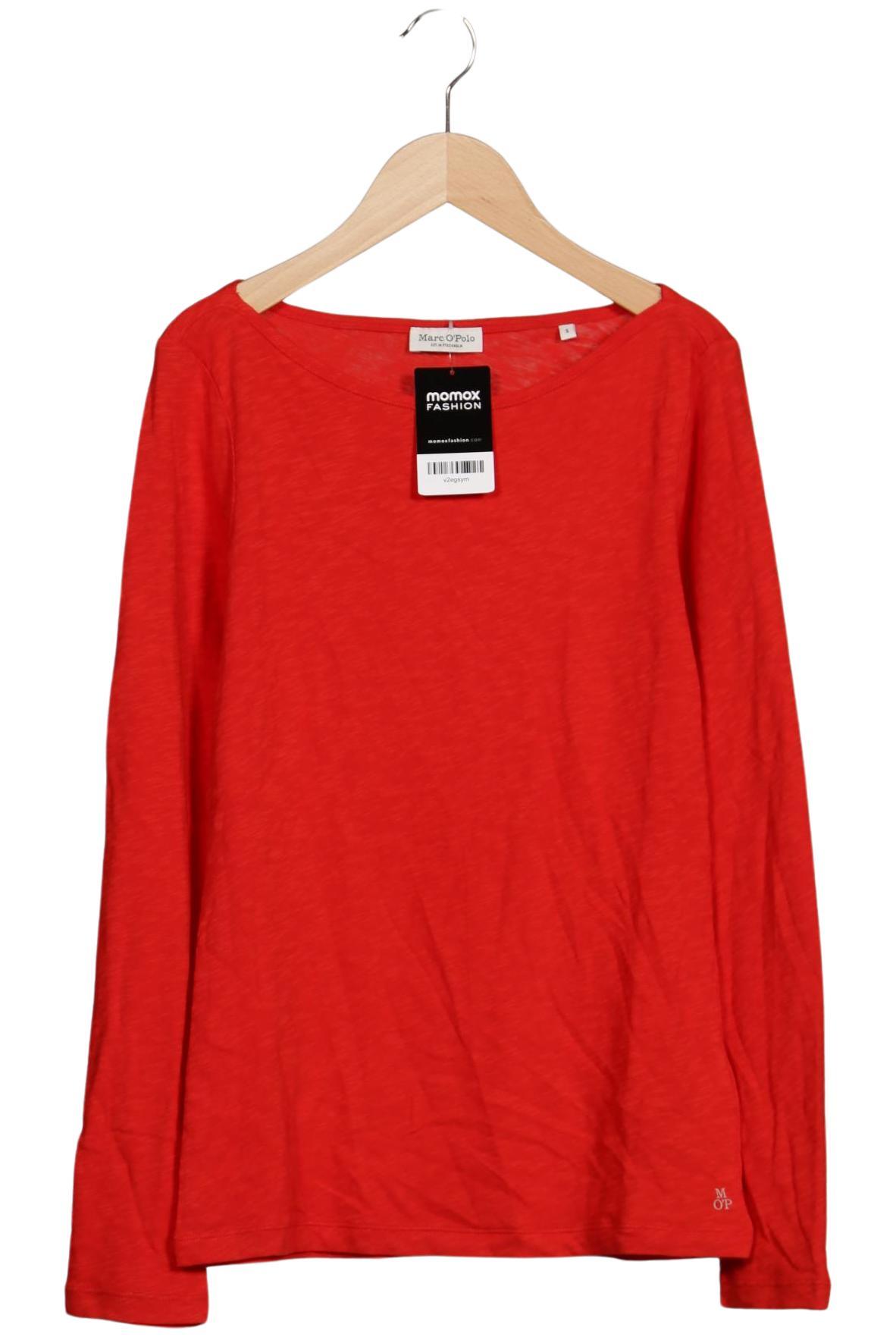

Marc O Polo Damen Langarmshirt, rot, Gr. 36