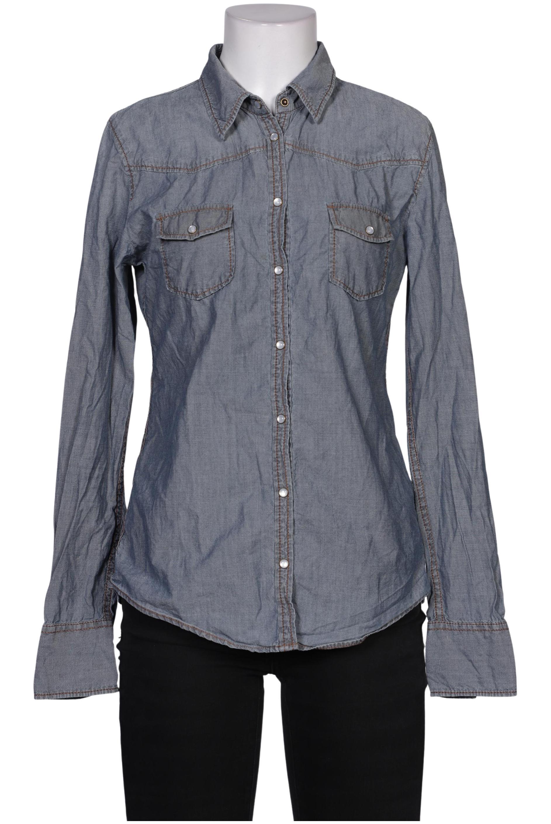 

Marc O Polo Damen Bluse, blau, Gr. 36