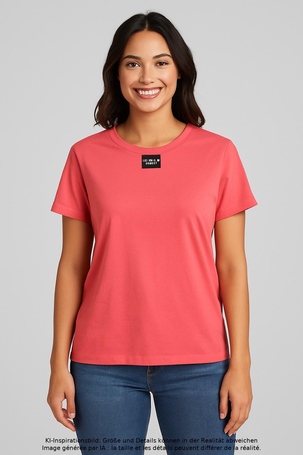 

Marc O Polo Damen T-Shirt, pink, Gr. 42