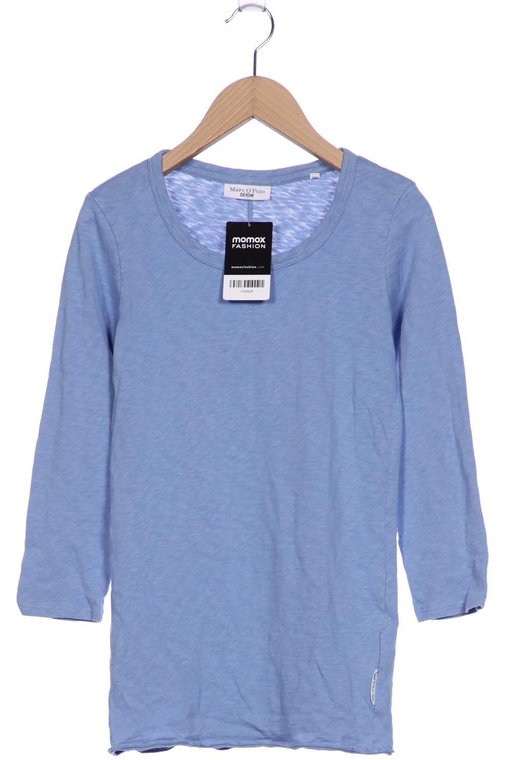 

Marc O Polo Damen Langarmshirt, blau, Gr. 32