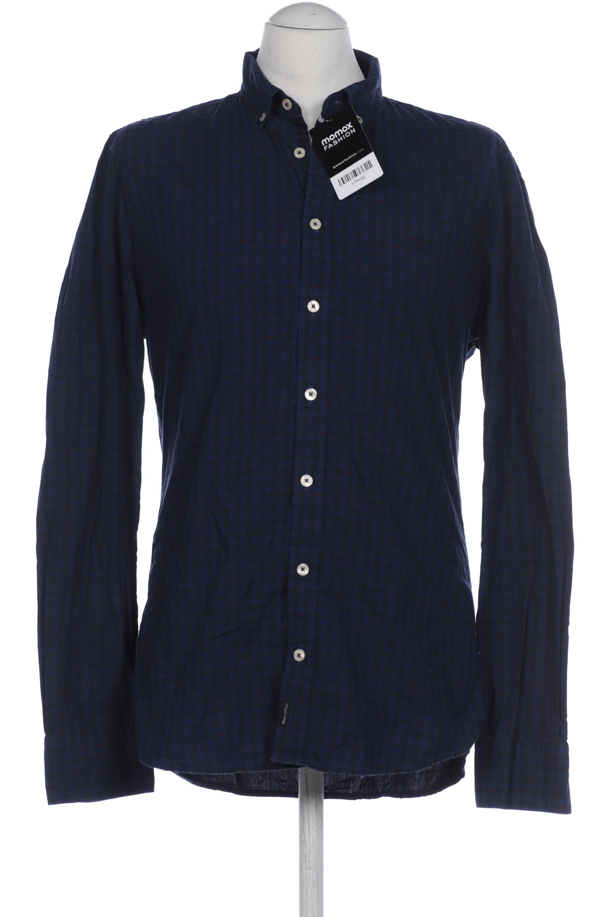 

Marc O Polo Herren Hemd, marineblau, Gr. 48
